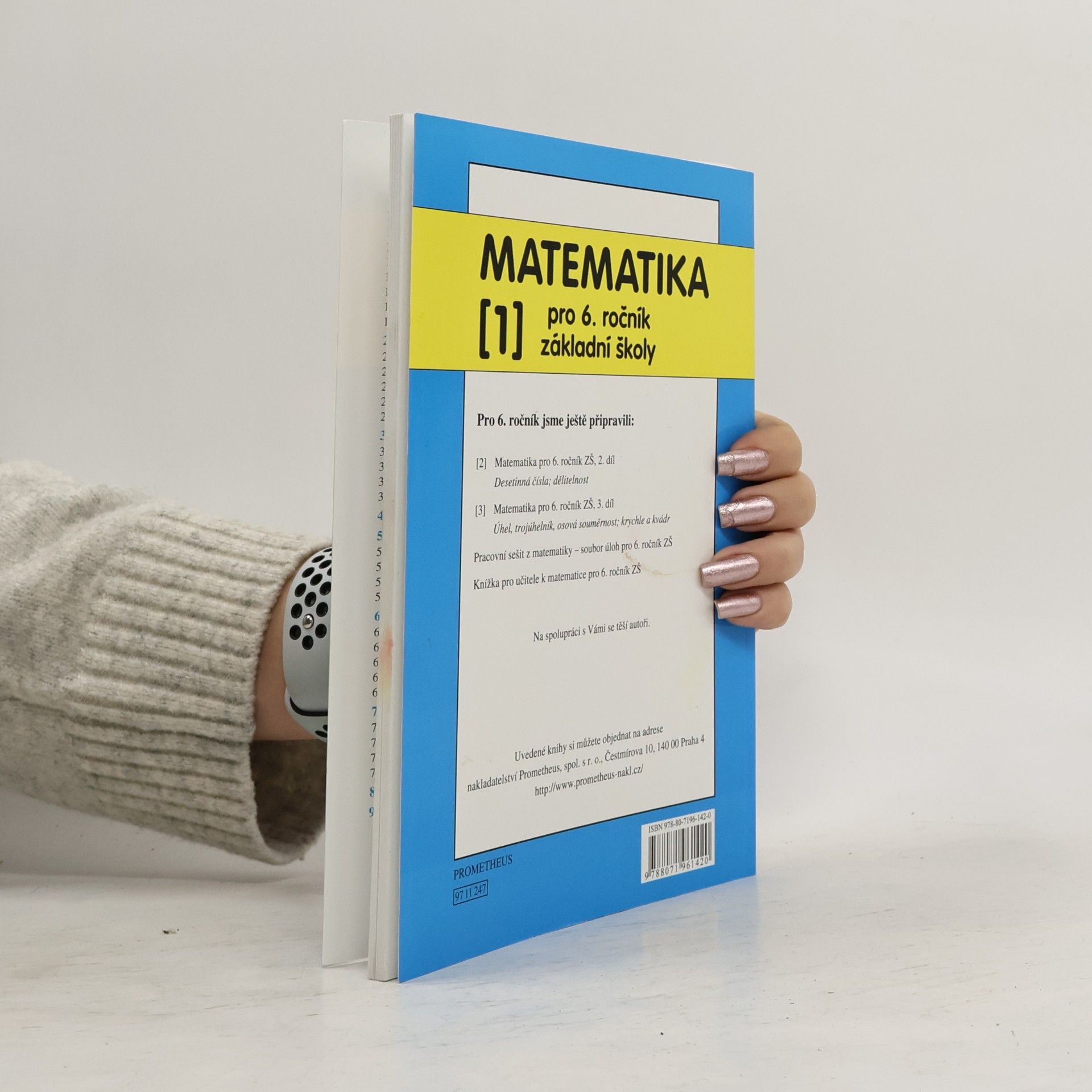 Oldřich Odvárko Matematika pro 6. ročník základní školy, 1. díl