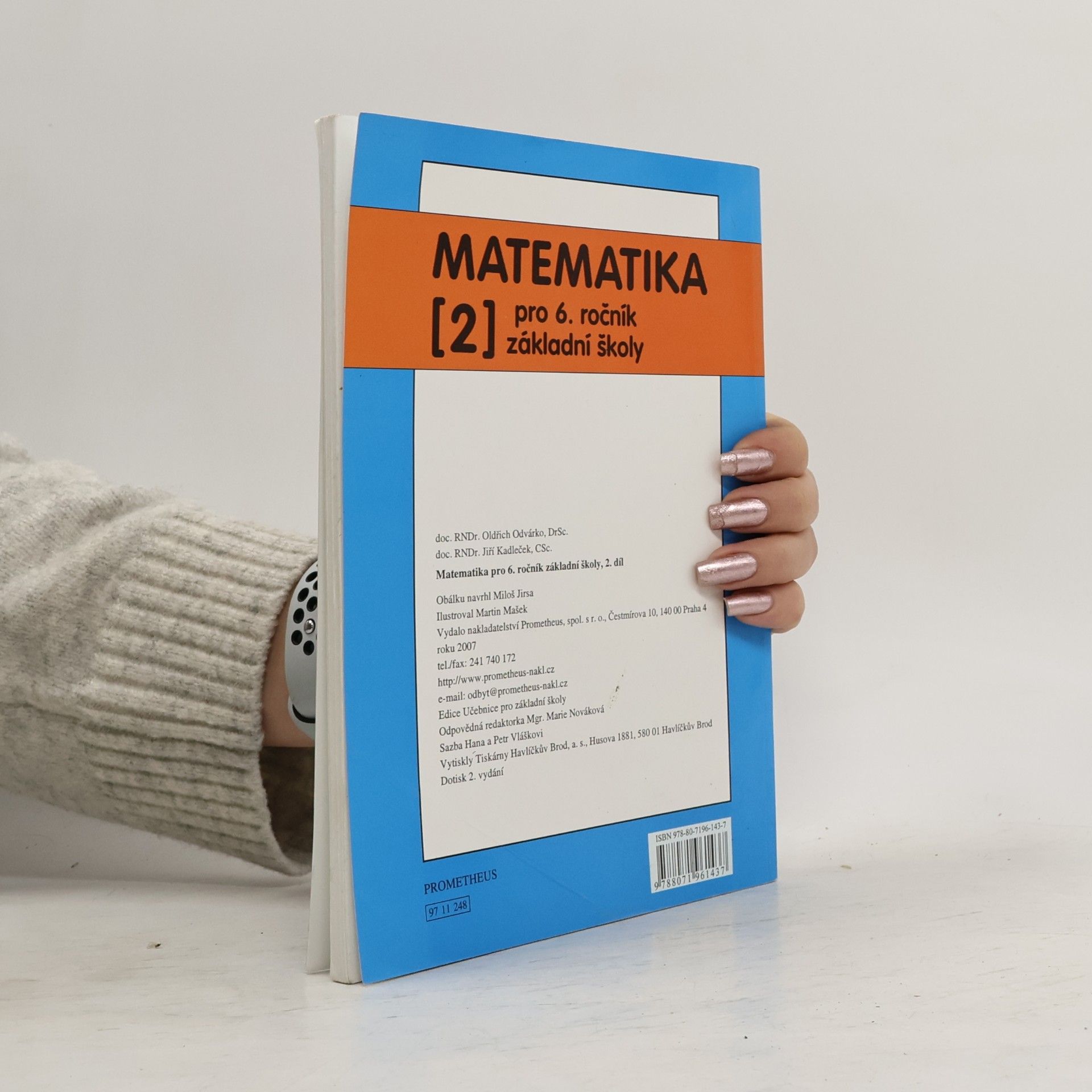 Oldřich Odvárko Matematika pro 6. ročník základní školy