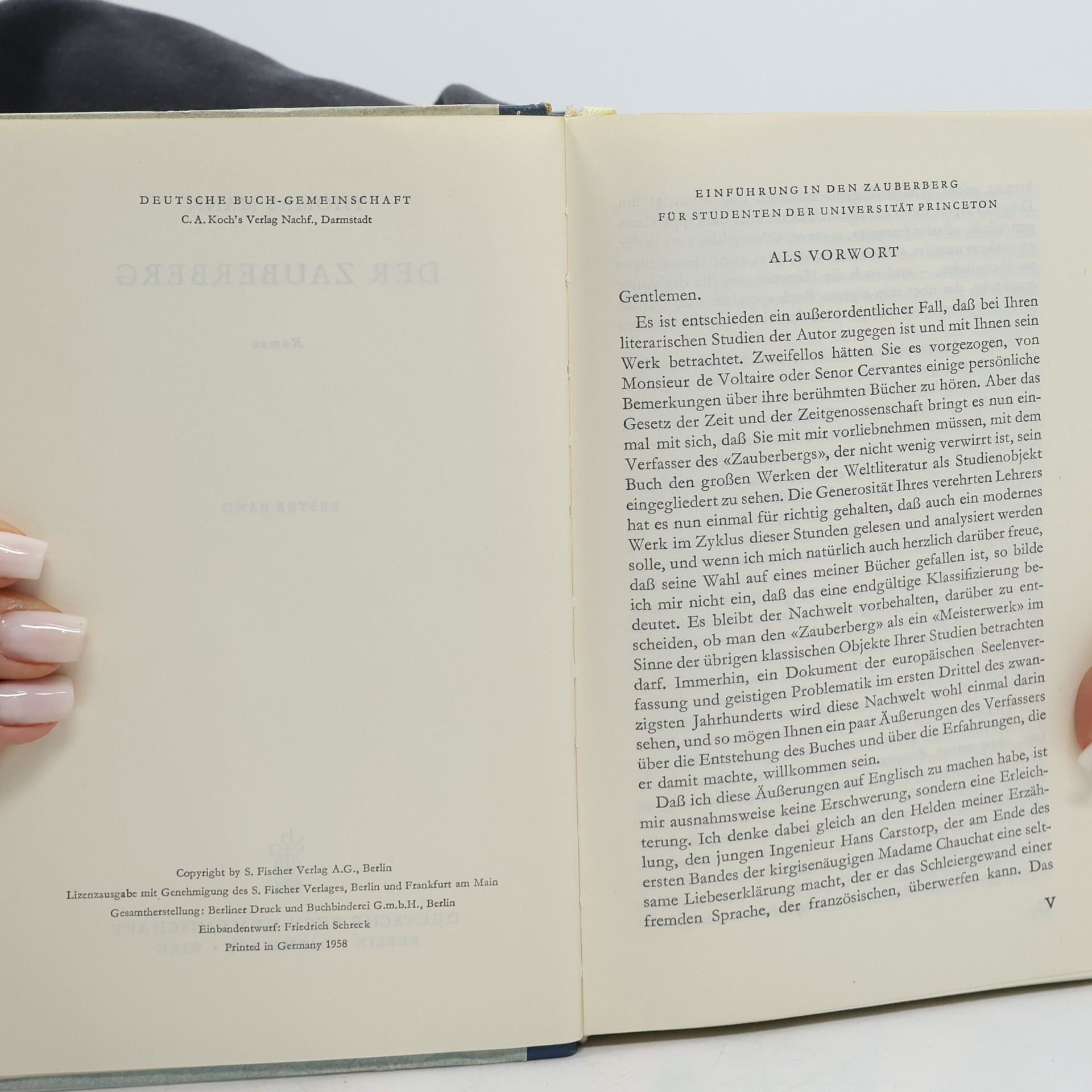 Thomas Mann Der Zauberberg 1