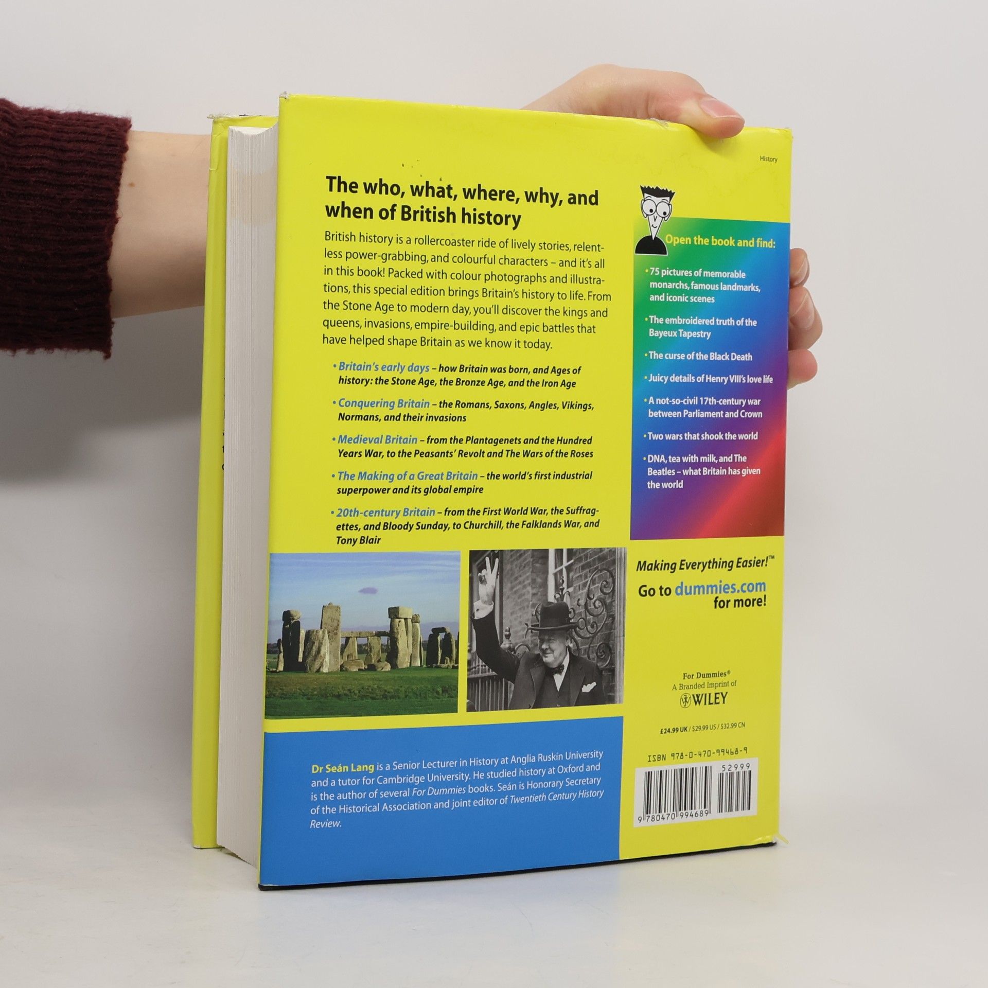 Sean Lang British History for Dummies Illustrated Edition