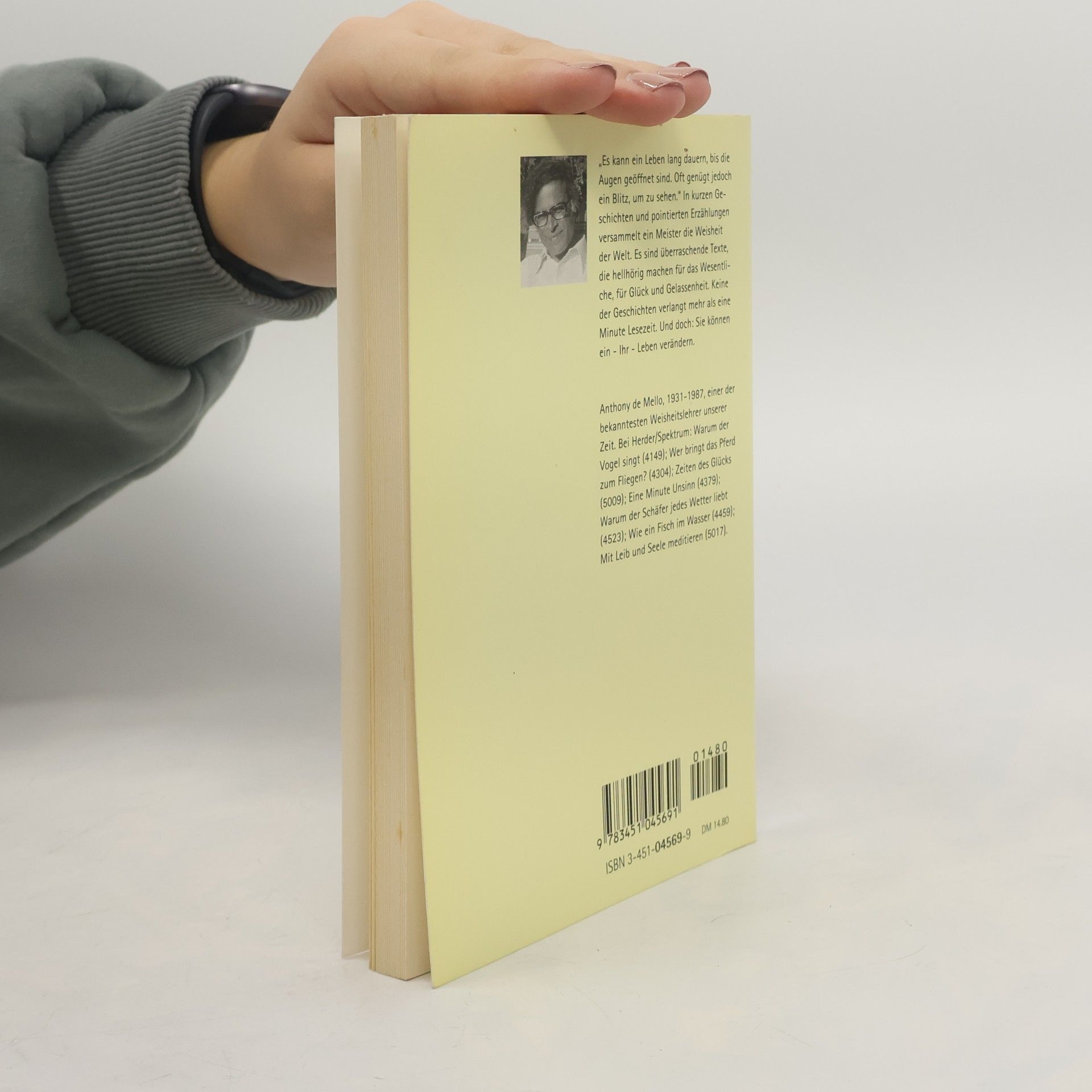 Anthony De Mello Eine Minute Weisheit