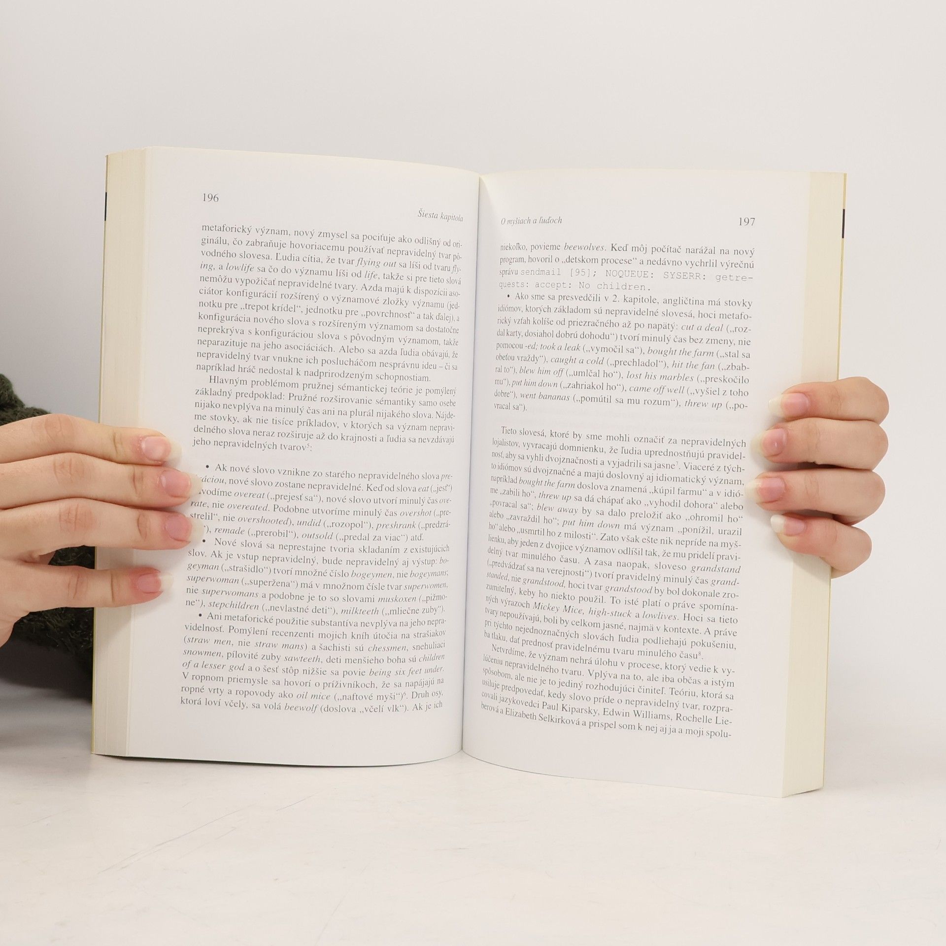 Steven Pinker Slová a pravidlá : zložky jazyka
