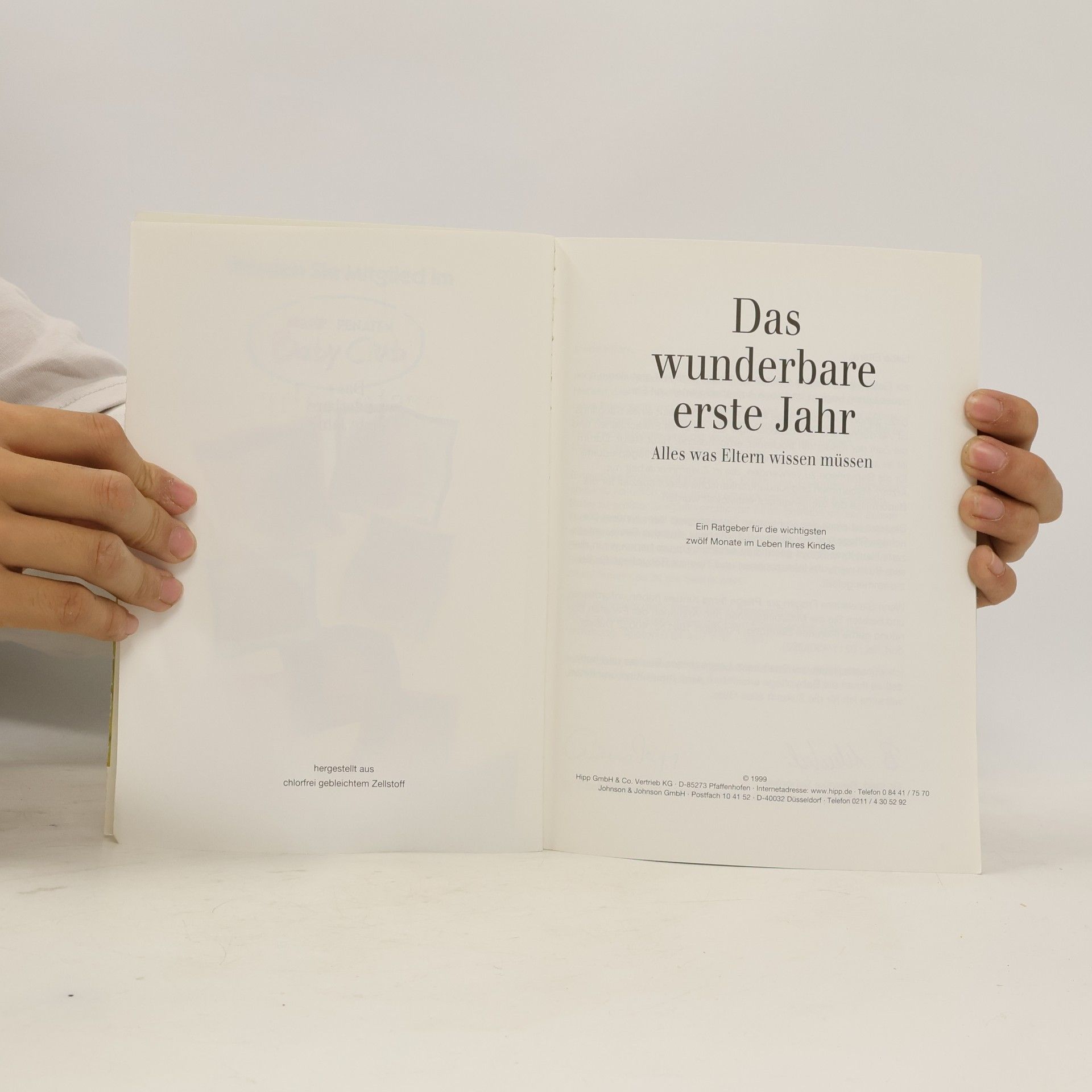 Collectif d'auteurs Das wunderbare erste Jahr