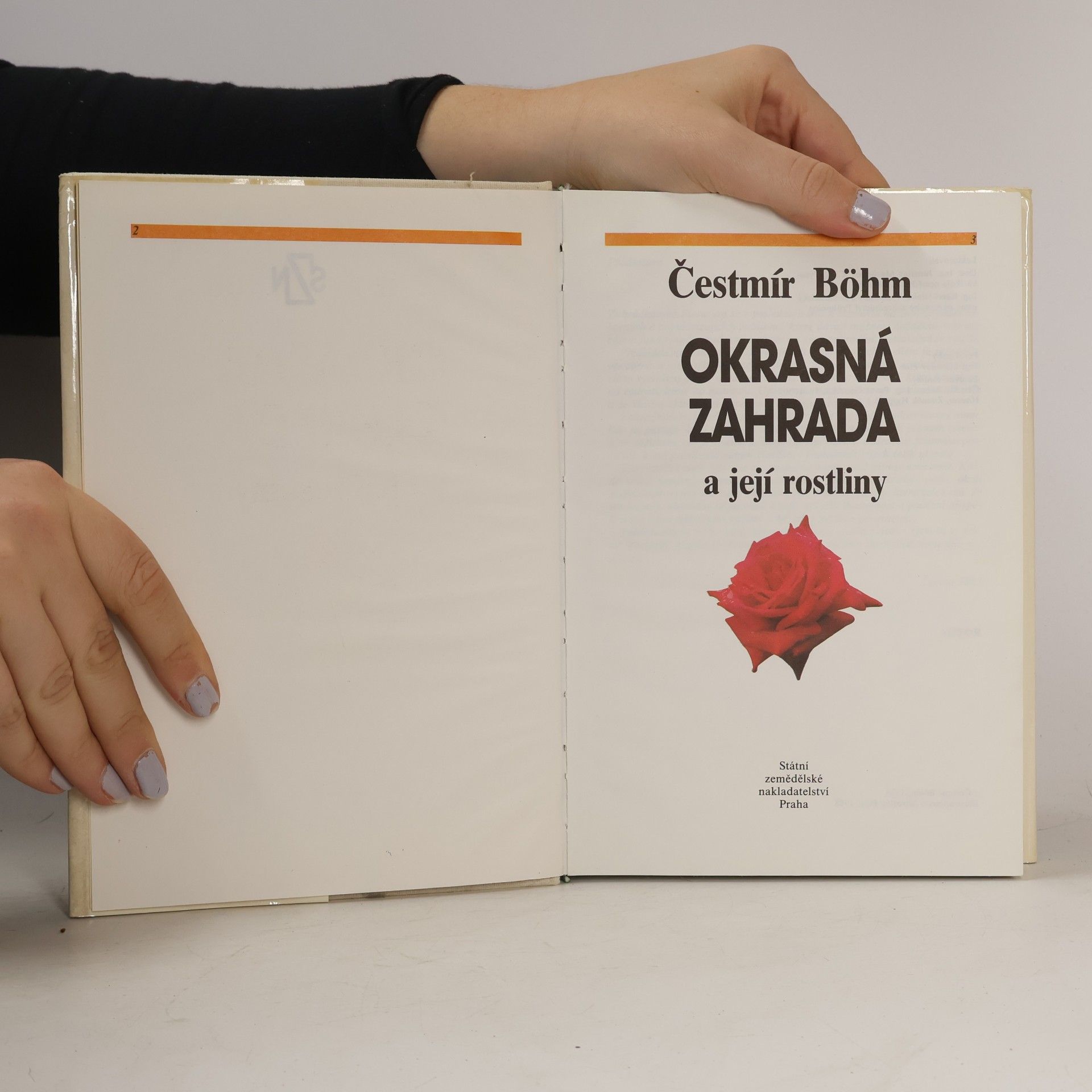 Cestmír Böhm Okrasná zahrada a její rostliny