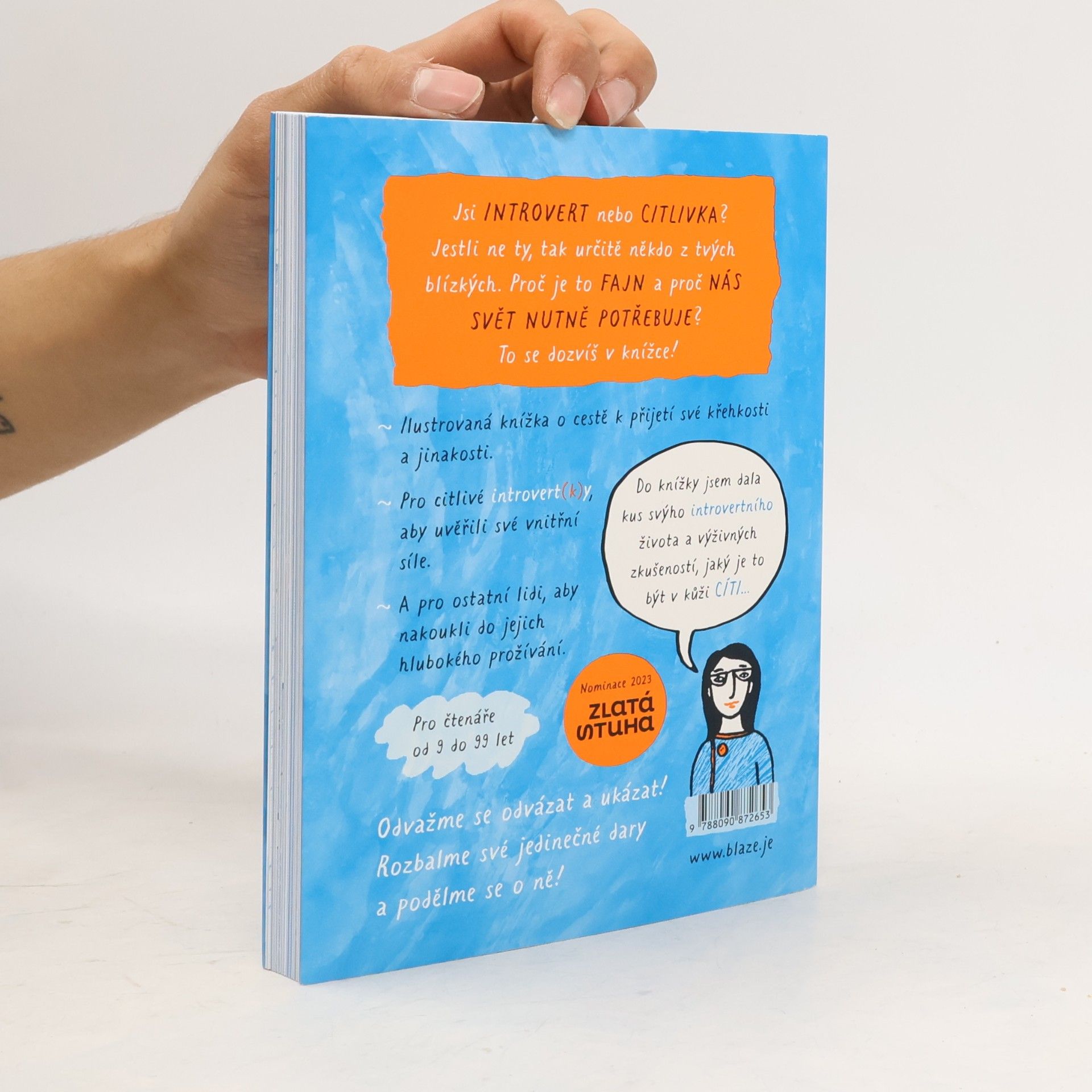 Lenka Blažejová Cíťa: proč svět nutně potřebuje citlivé introvert(k)y