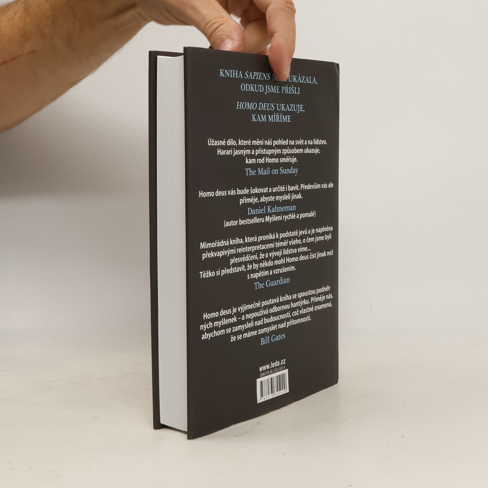 Yuval Harari Homo deus. Stručné dějiny zítřka
