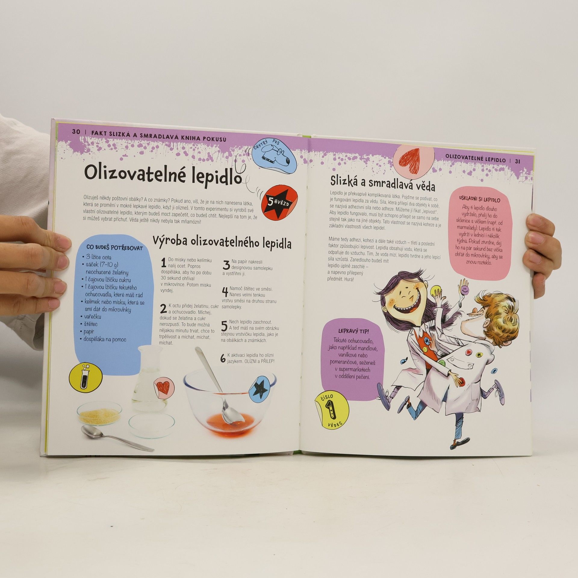 Kris Hirschmann Fakt slizká a smradlavá kniha pokusů