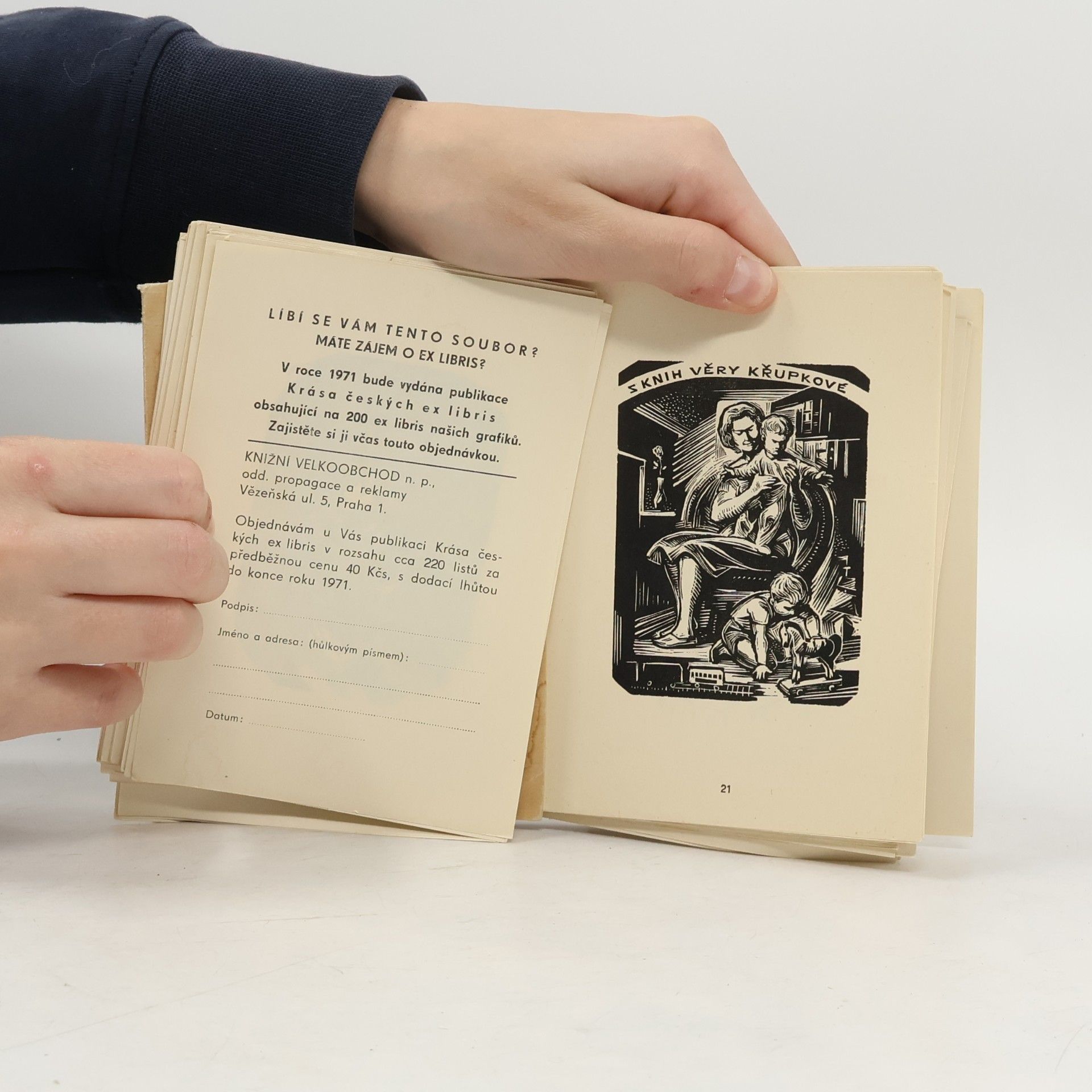 Emil Kotrba Ex libris