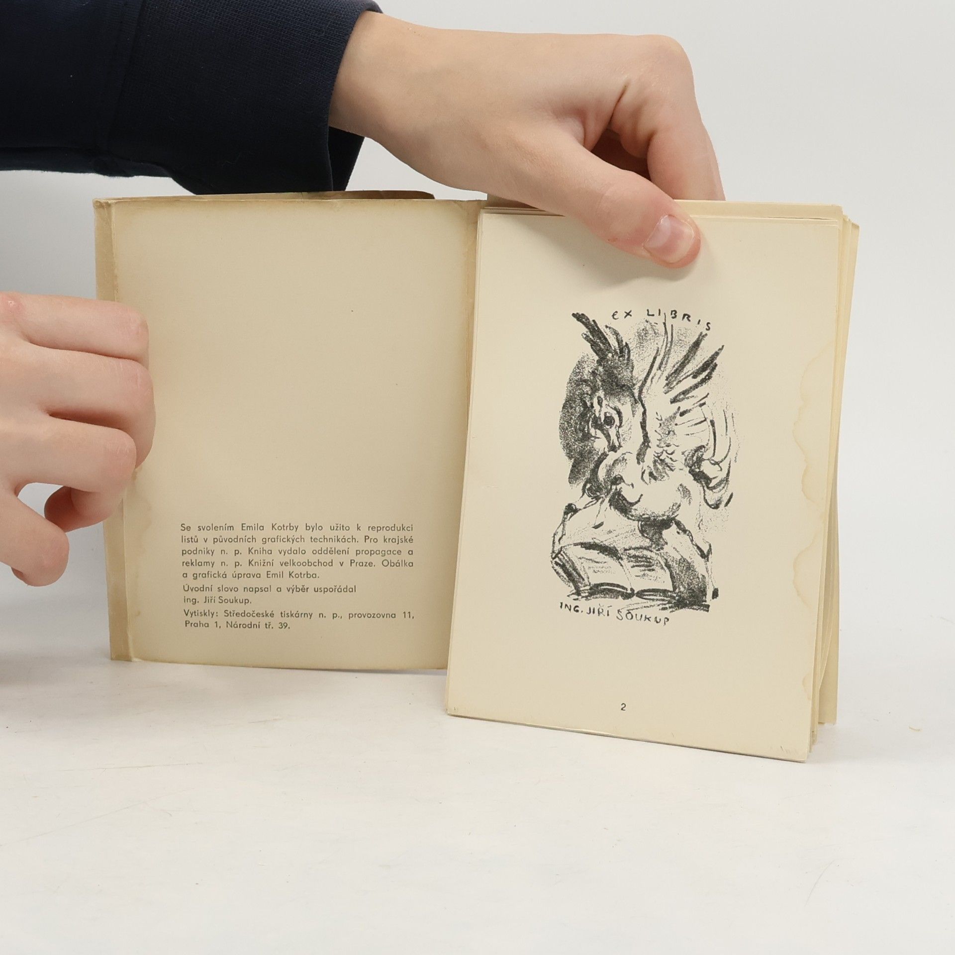 Emil Kotrba Ex libris