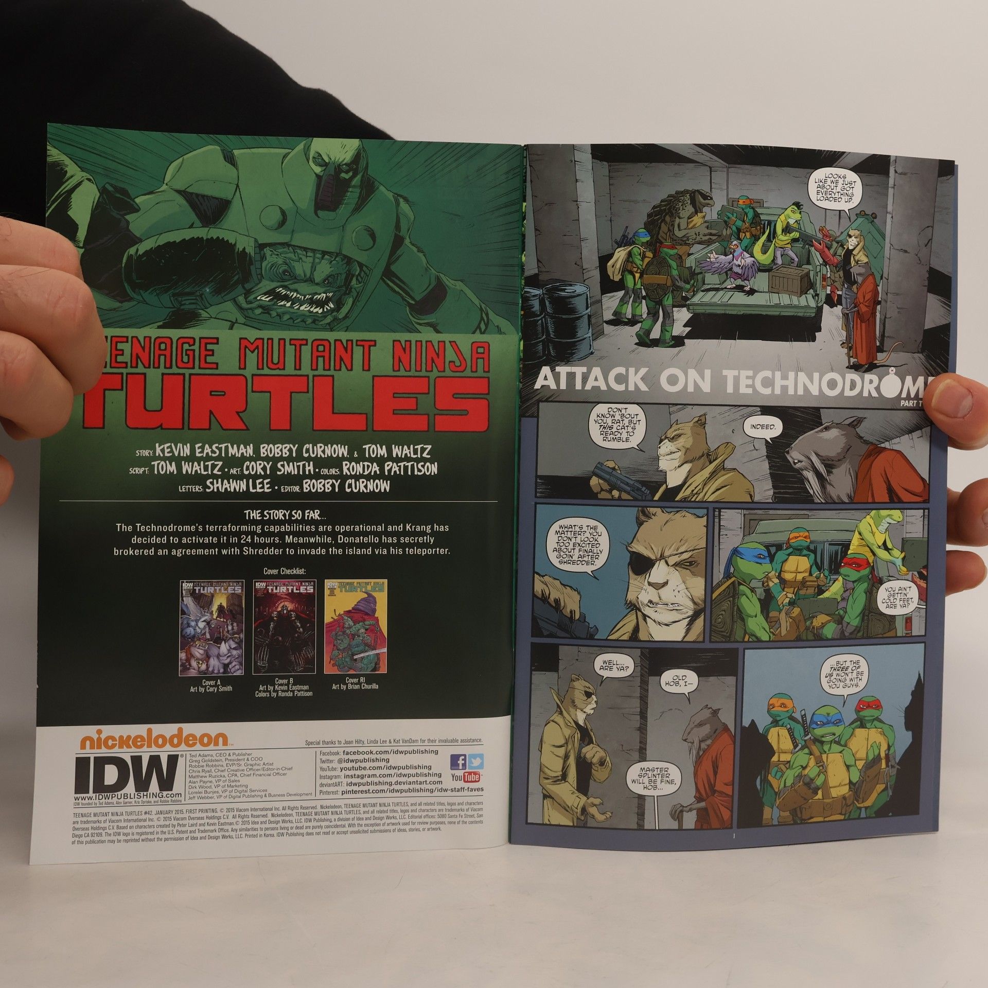 Kevin B. Eastman Teenage Mutant Ninja Turtles 42