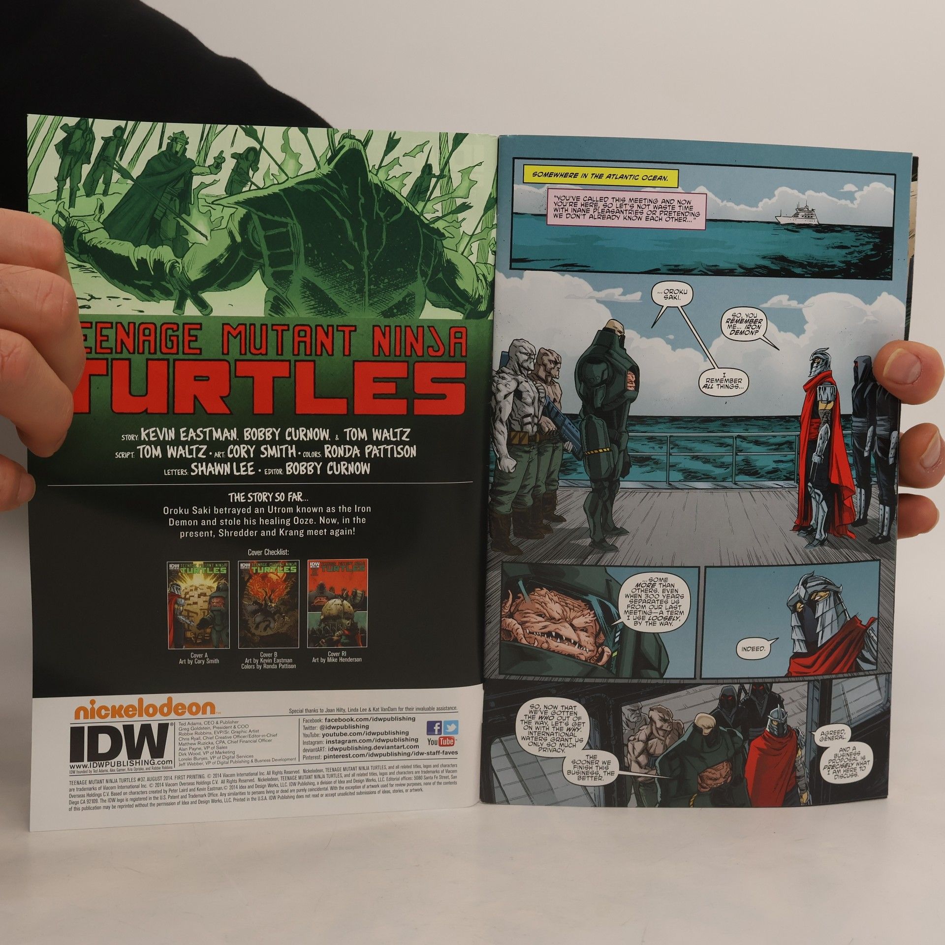Kolektív autorov Teenage Mutant Ninja Turtles 37
