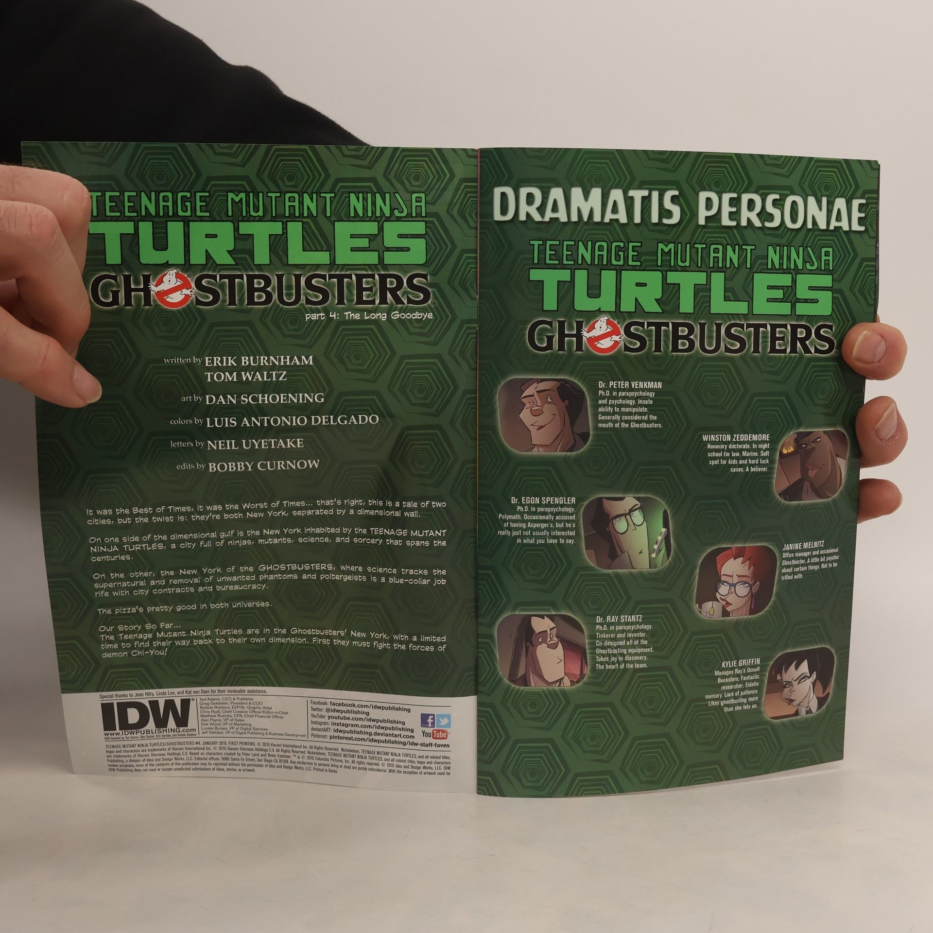 Erik Burnham Teenage Mutant Ninja Turtles 4