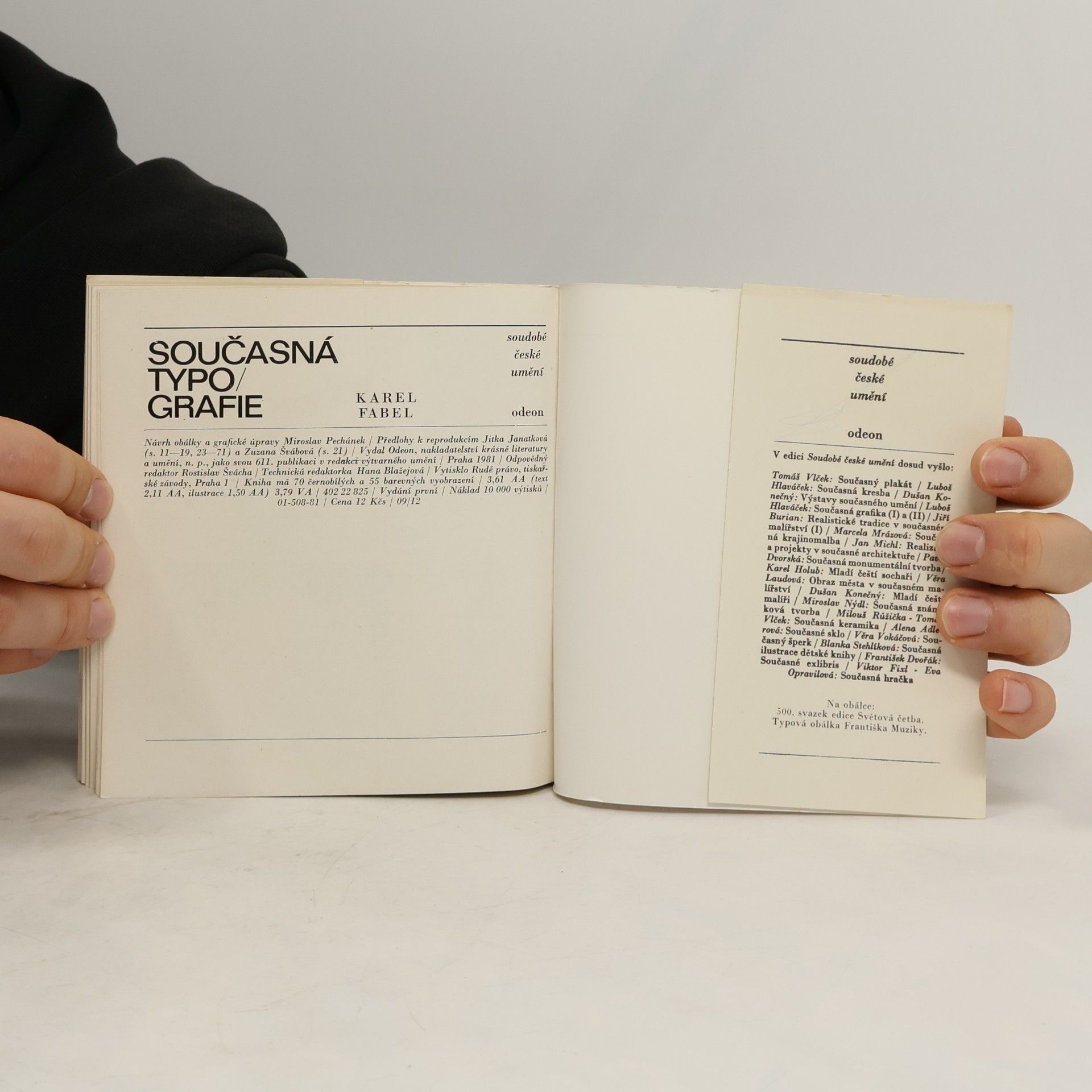 Karel Fabel Současná typografie