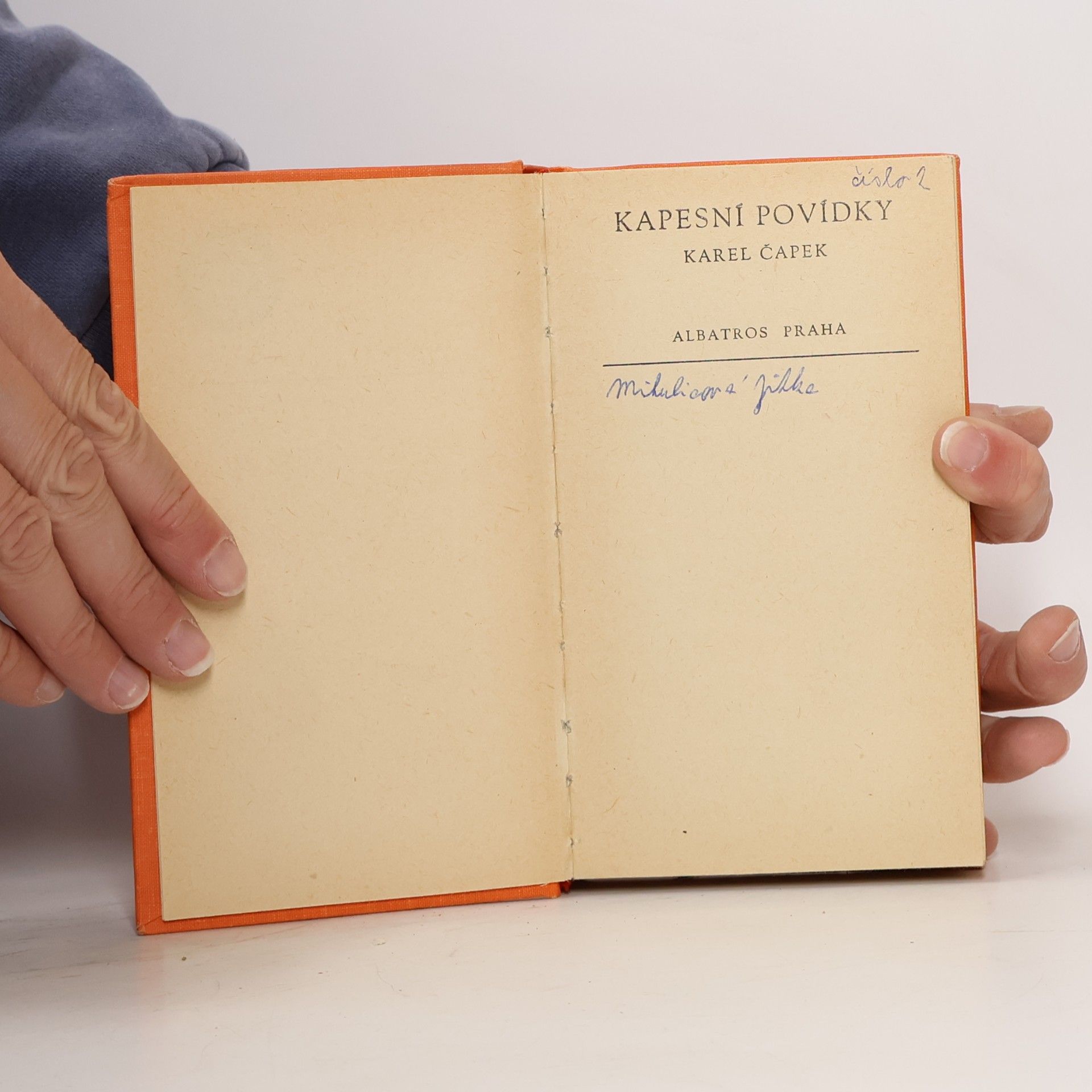 Karel Čapek Kapesní povídky. Výběr z Povídek z jedné a Povídek z druhé kapsy