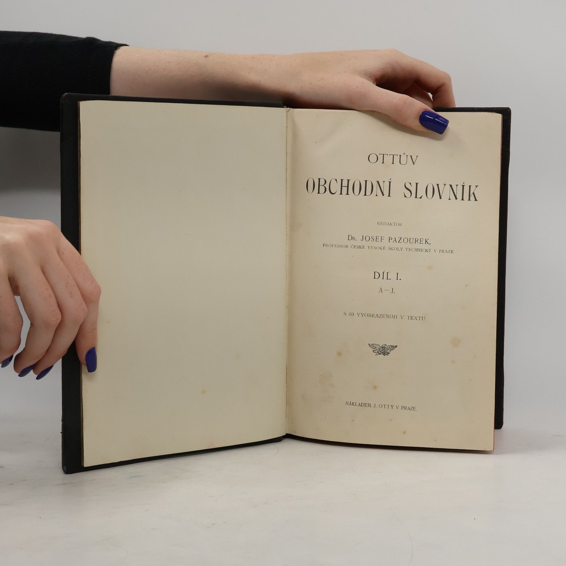 Kolektiv autorů Ottův obchodní slovník I. díl A-J