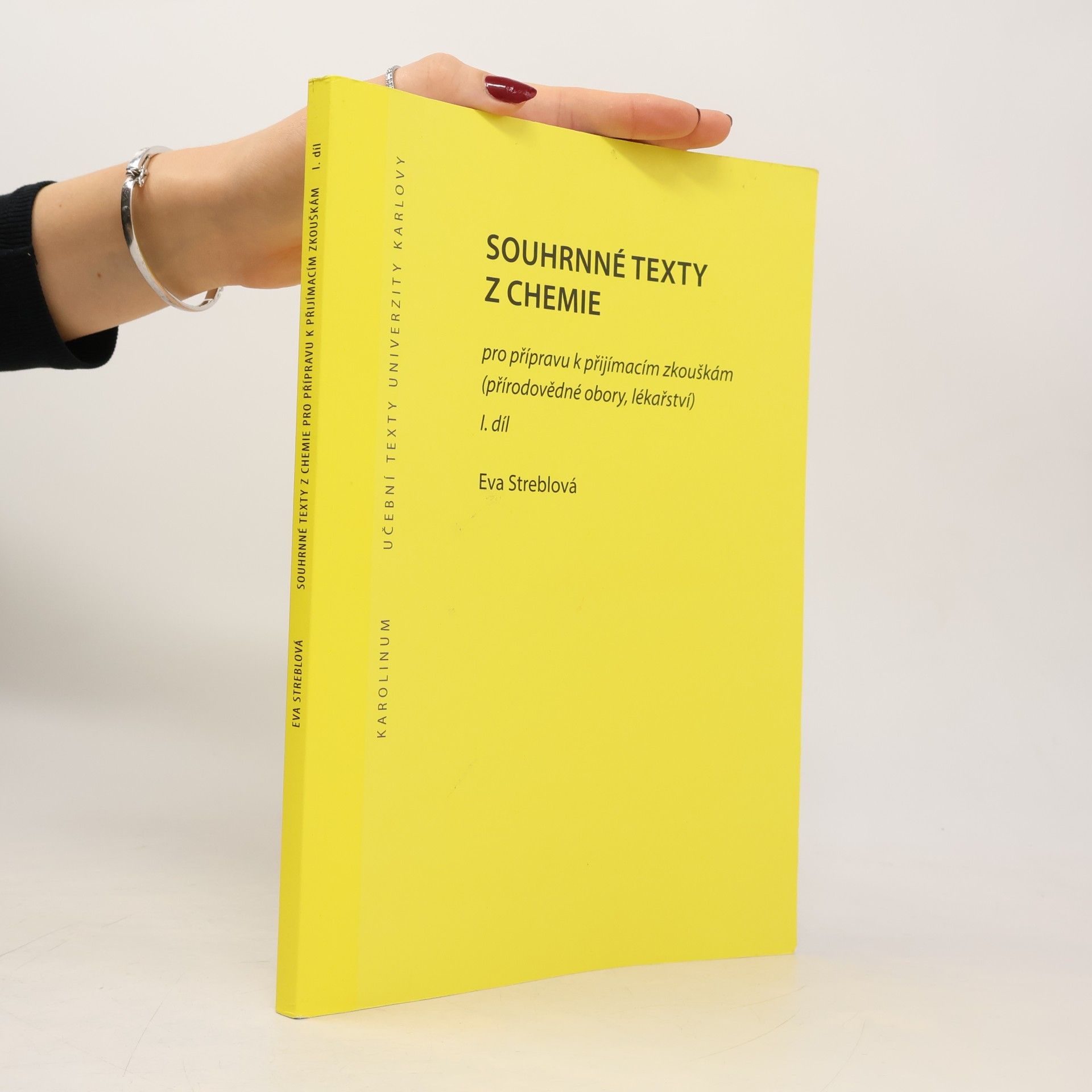 Souhrnné texty z chemie : pro přípravu k přijímacím zkouškám (přírodovědné obory, lékařství)
