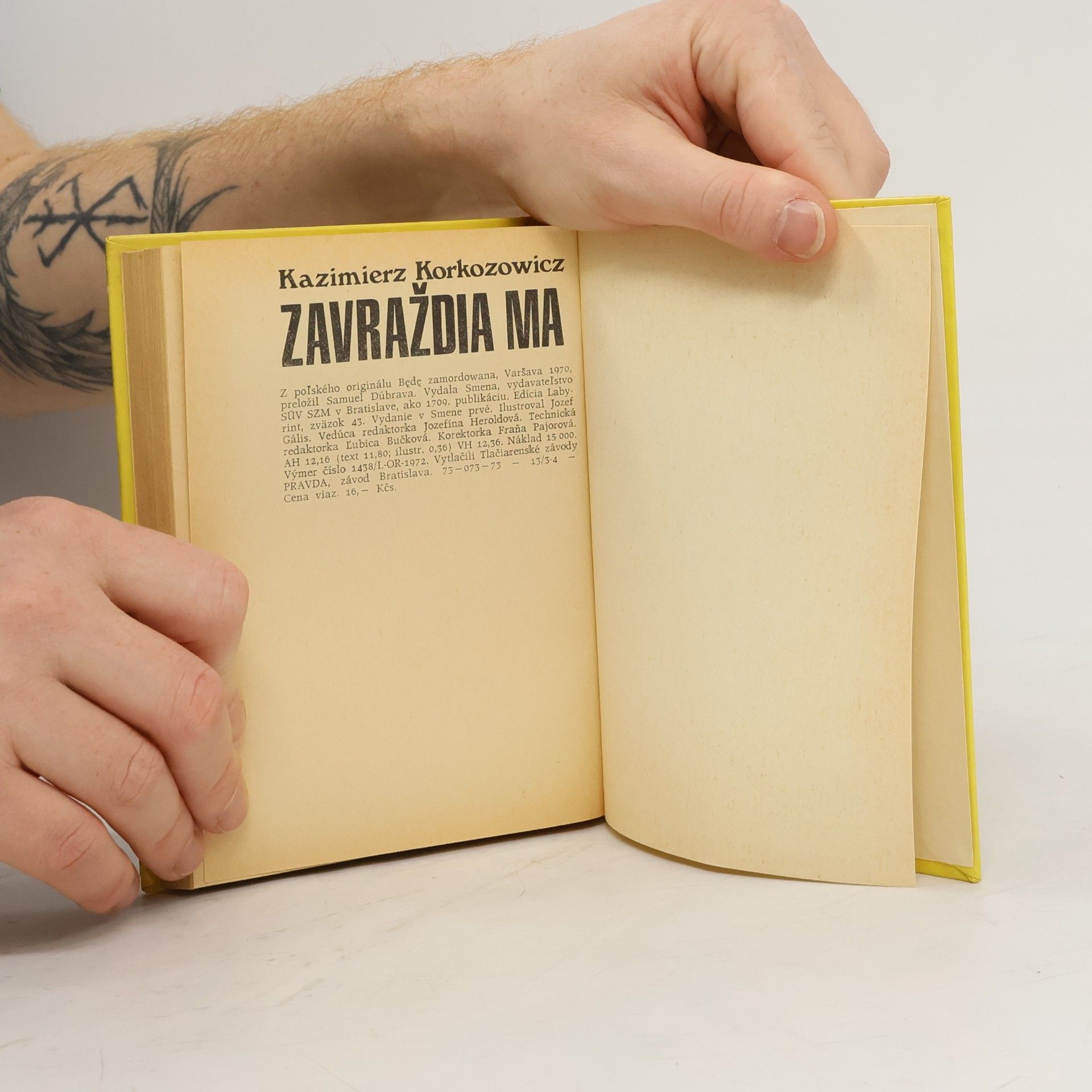 Kazimierz Korkozowicz Zavraždia ma