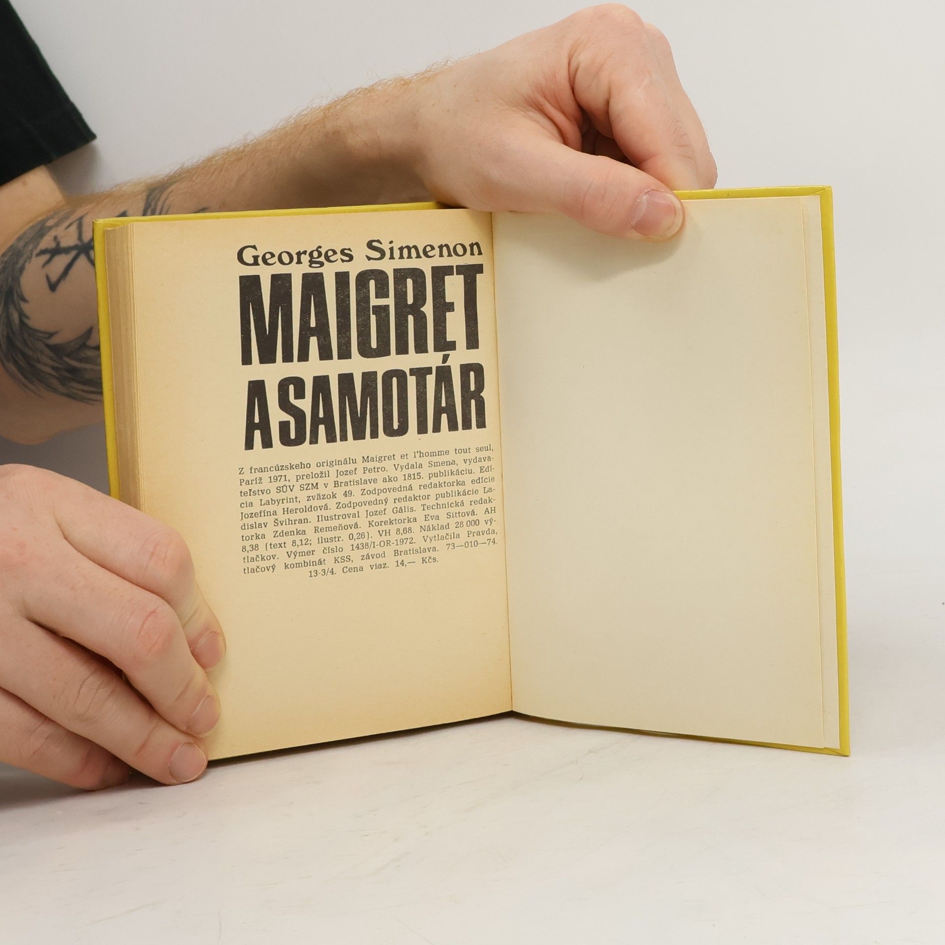 Georges Simenon Maigret a samotár