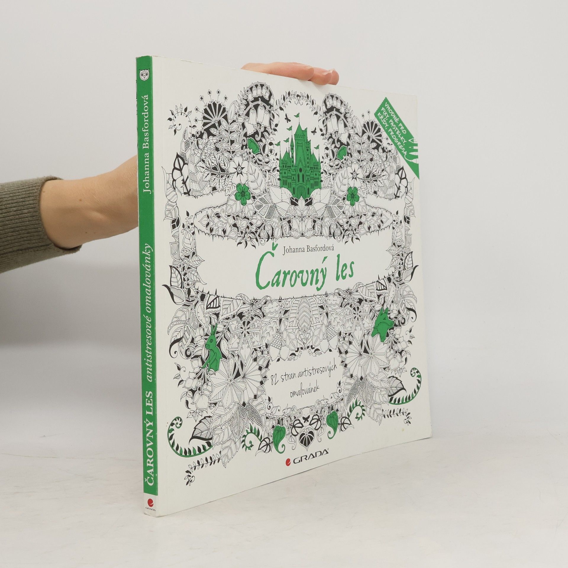 Johanna Basford Čarovný les: Antistresové omalovánky