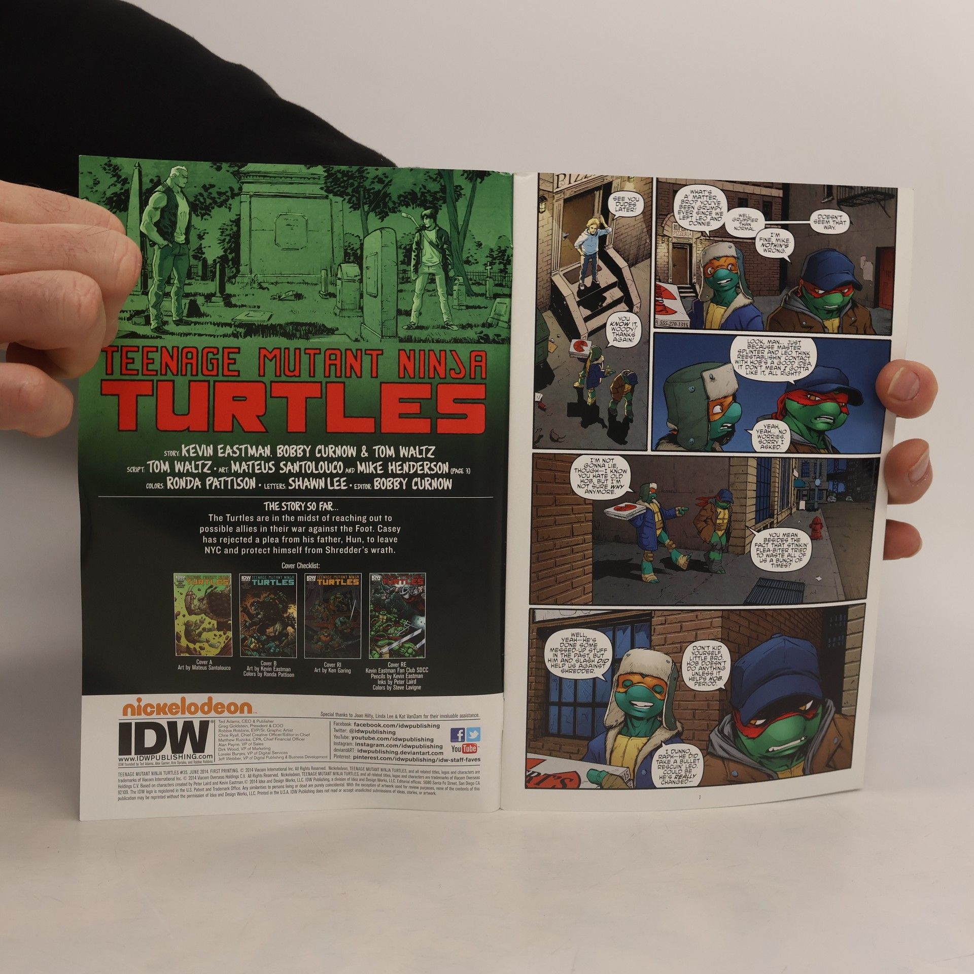 Kolektív autorov Teenage Mutant Ninja Turtles 35