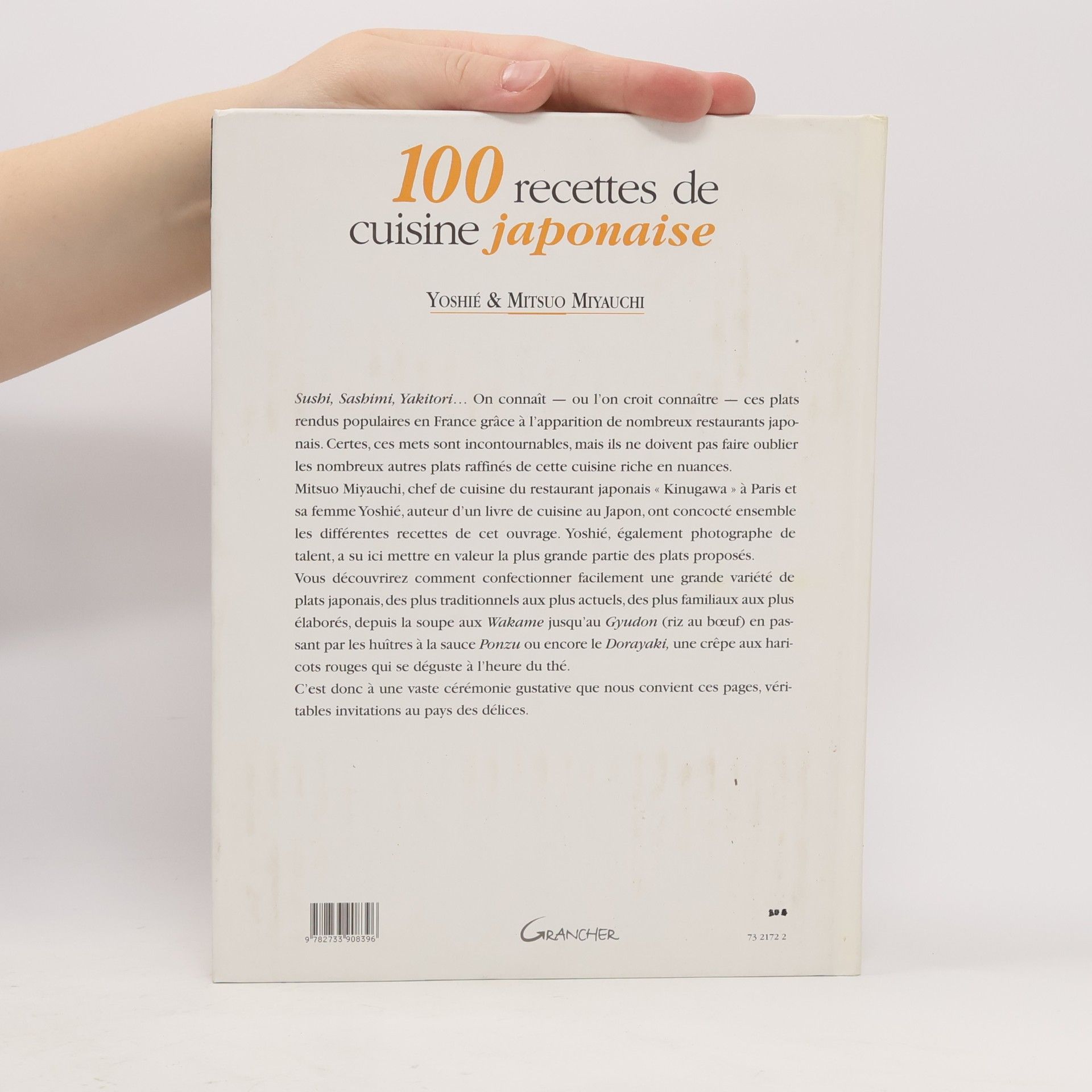 Yoshie Miyauchi 100 recettes de cuisine japonaise