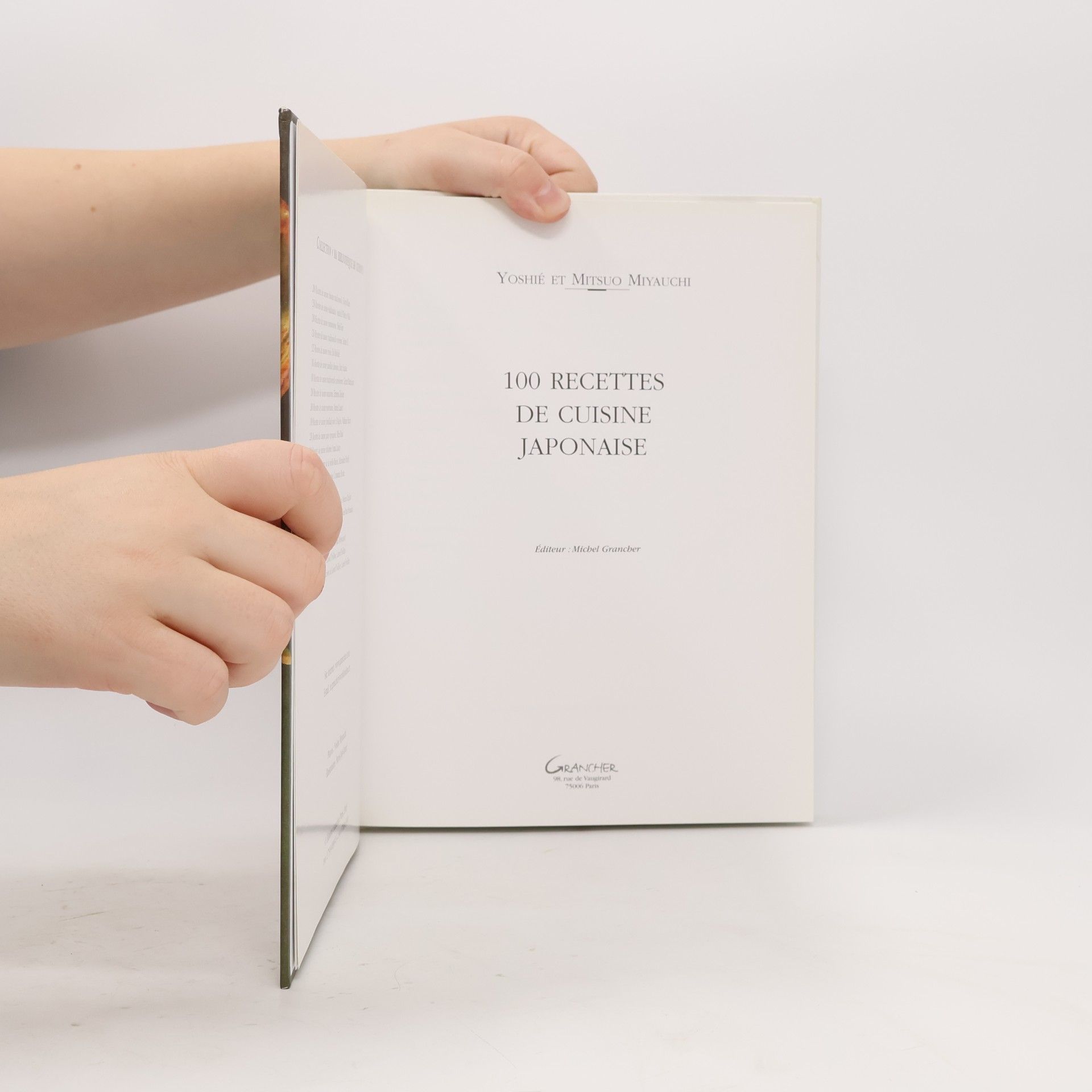 Yoshie Miyauchi 100 recettes de cuisine japonaise