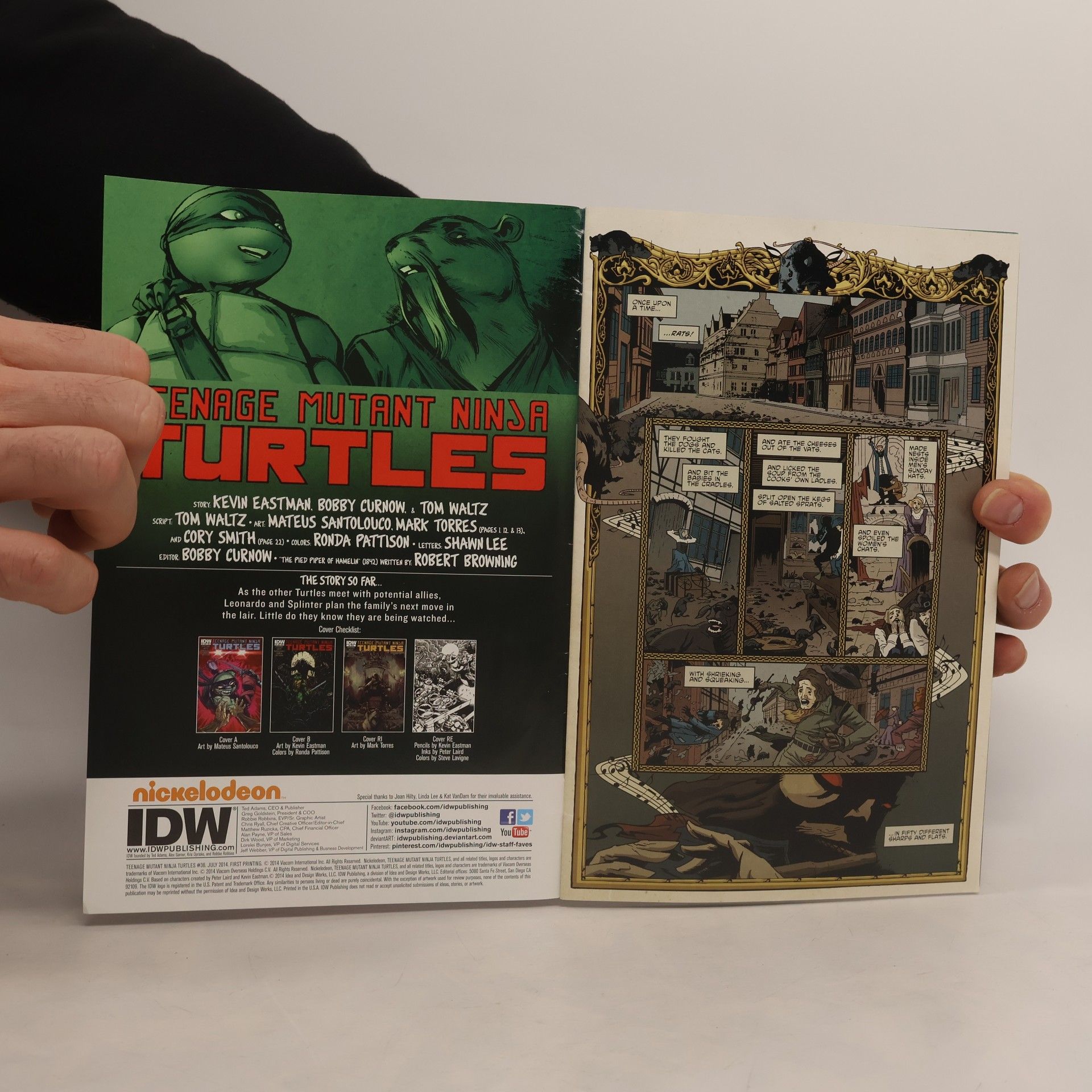 Kevin B. Eastman Teenage Mutant Ninja Turtles 36