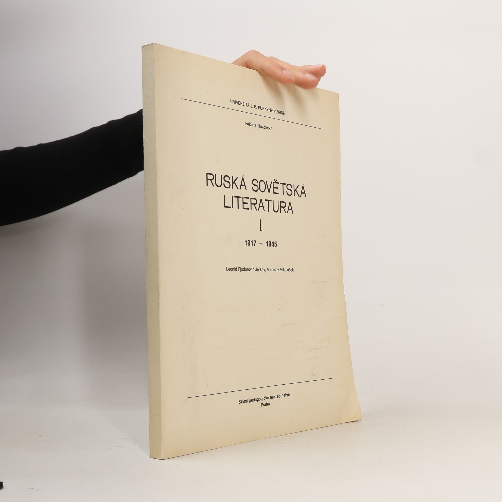 Ruská sovětská literatura I. 1917 - 1945