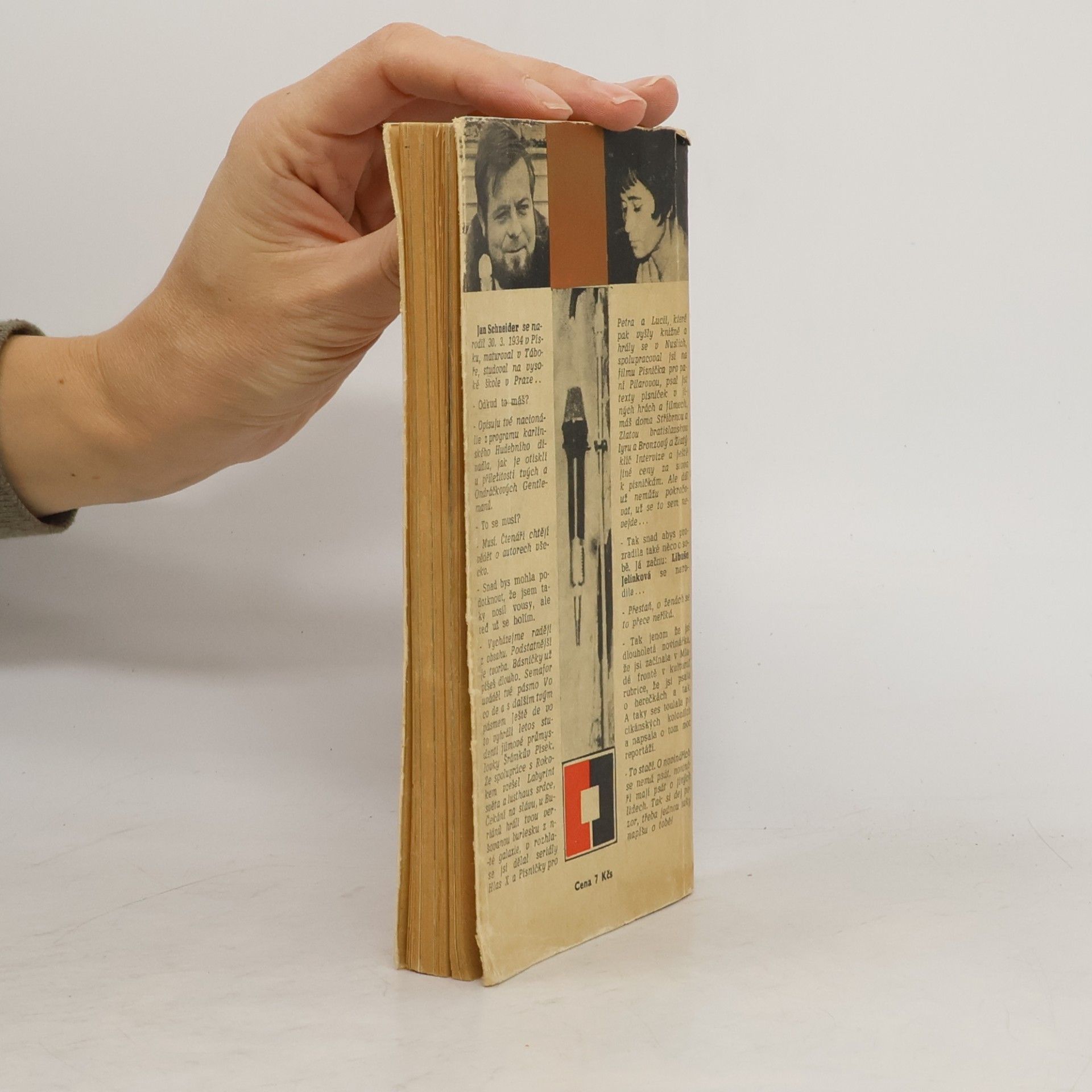 Libuše Jelínková Zlato pro dva slavíky. Magnet 11/68