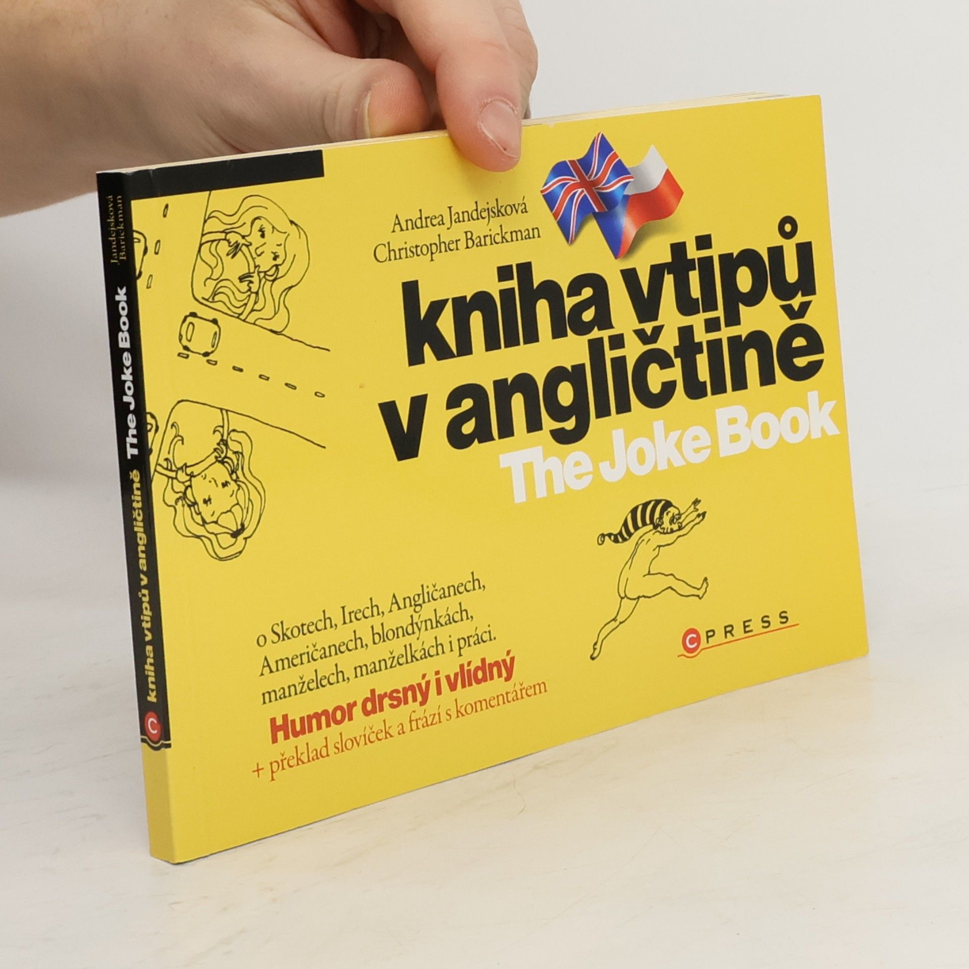 Kniha vtipů v angličtině