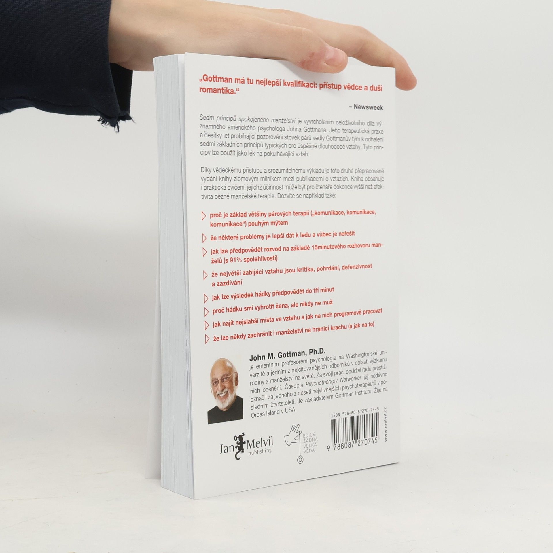 John Gottman Sedm principů spokojeného manželství