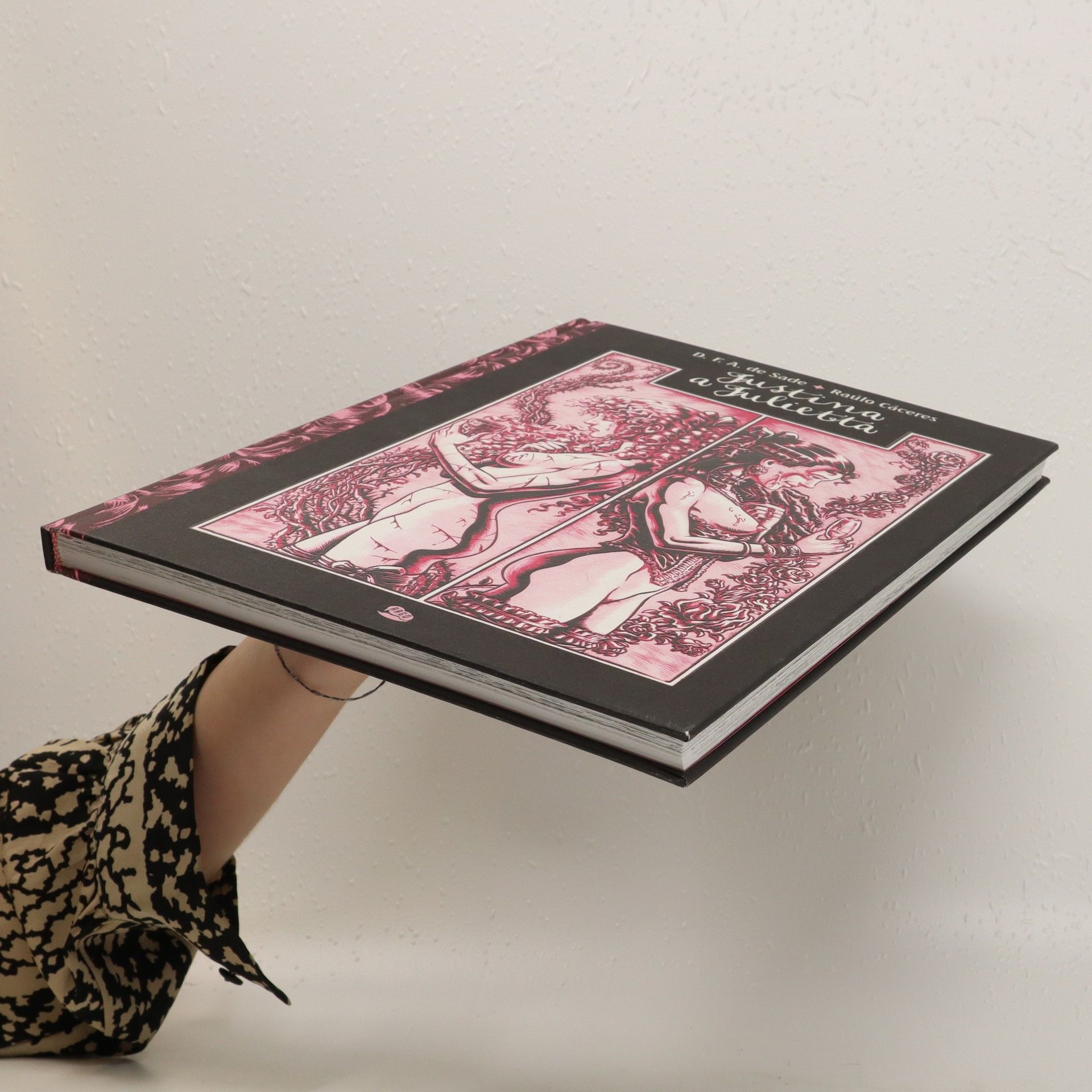 Donatien Alphonse François marquis de Sade Justina a Julietta (komiks)