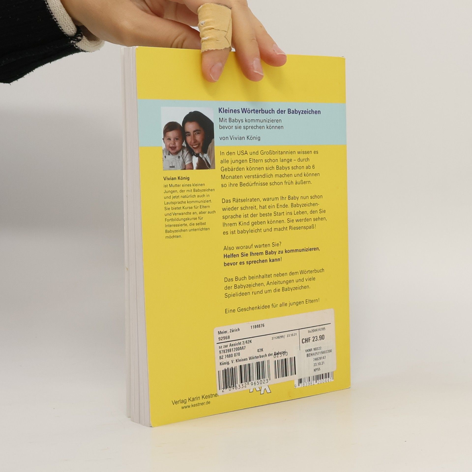 Vivian König Kleines Wörterbuch der Babyzeichen