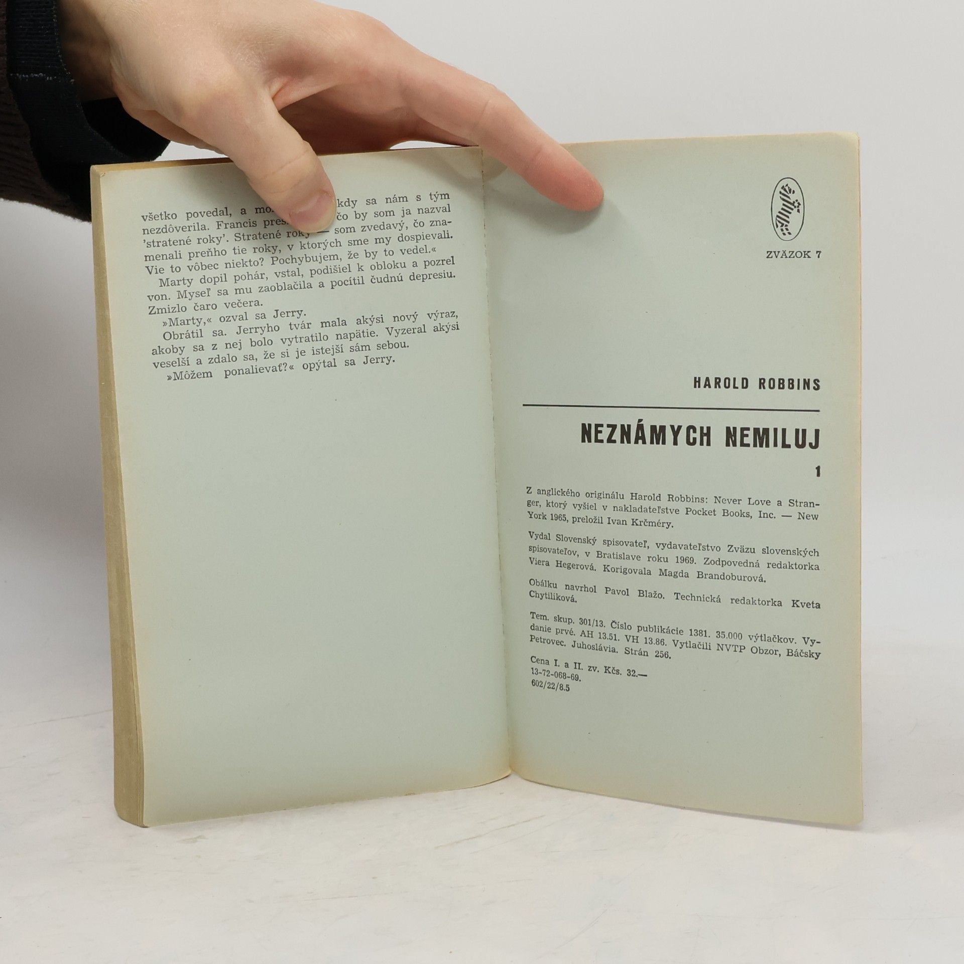 Harold Robbins Neznámych nemiluj 1