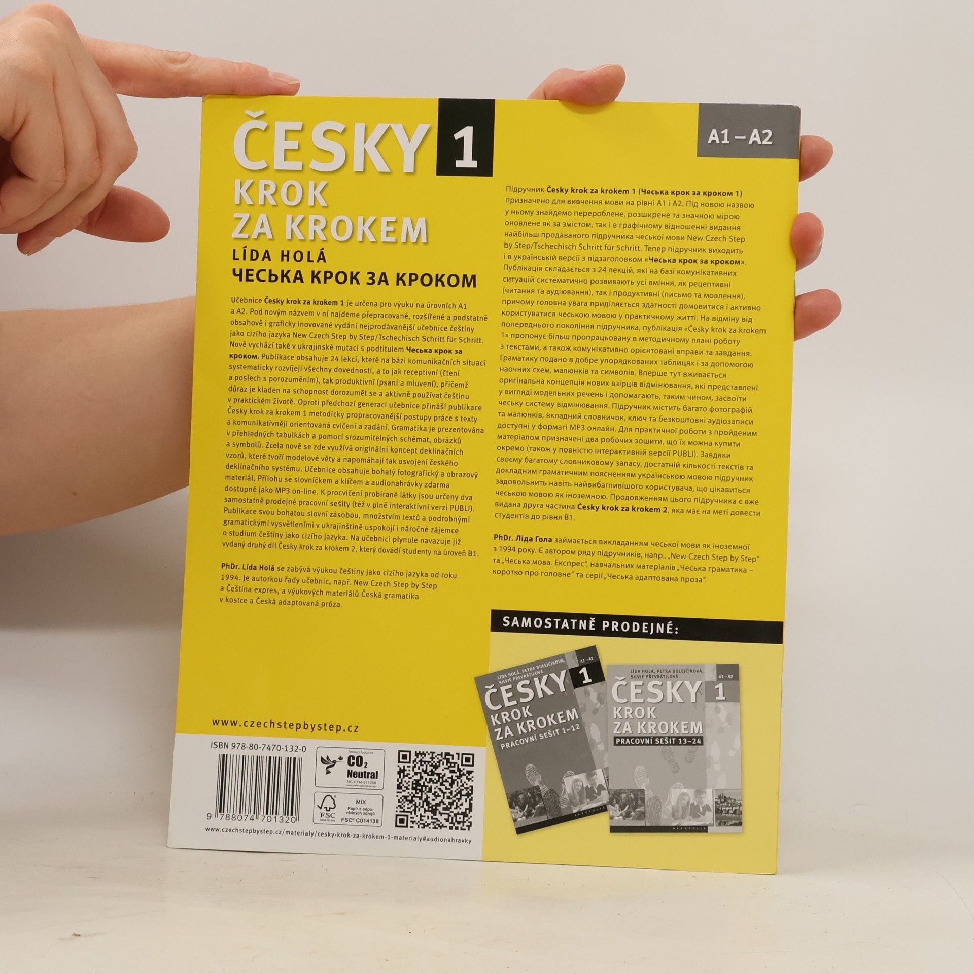 Lída Holá Česky krok za krokem 1. A1-A2