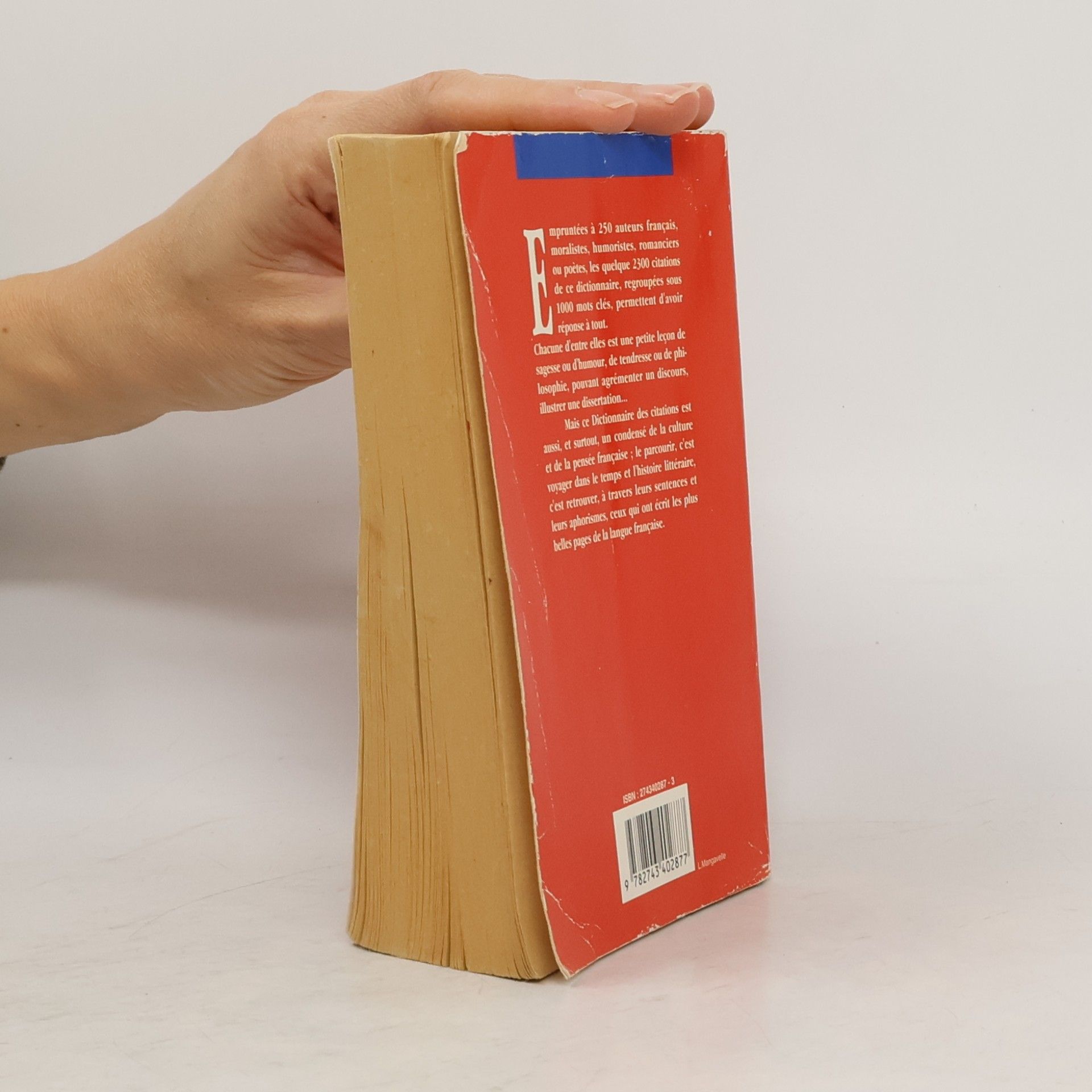 Various authors Dictionnaire des citations de langue française