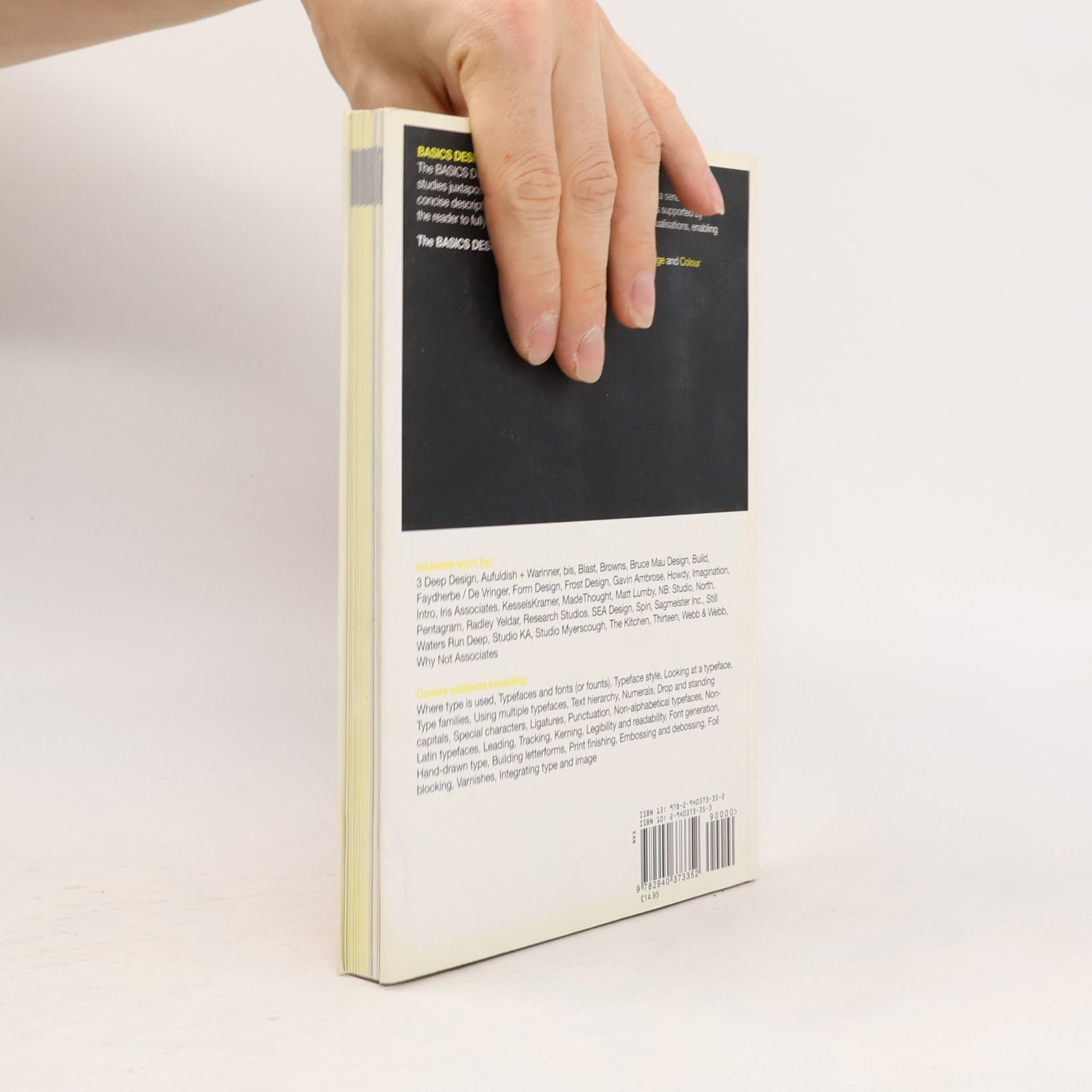 Gavin Ambrose Basics Design - 3: Typography