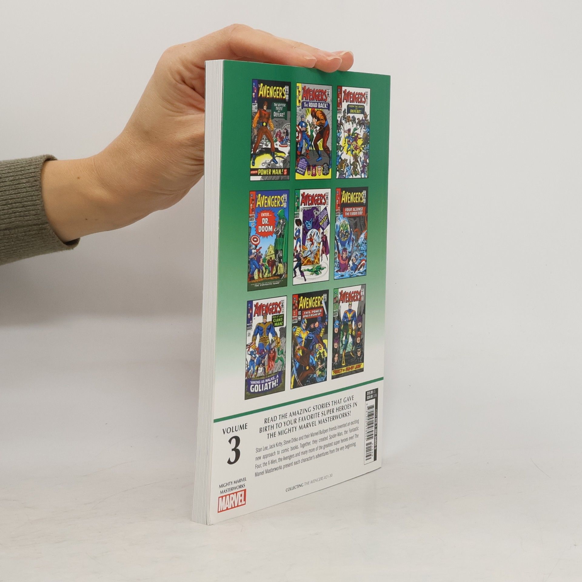 Stan Lee Mighty Marvel Masterworks - 3: The Avengers