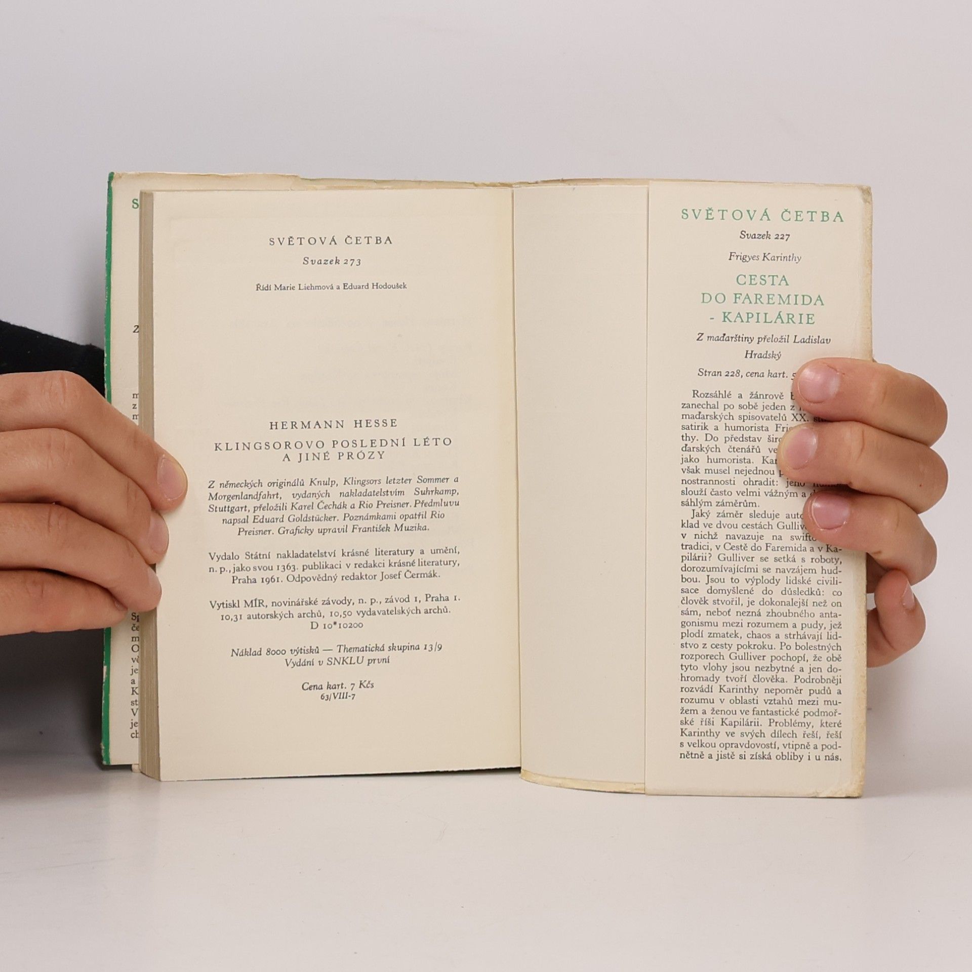 Hermann Hesse Klingsorovo poslední léto a jiné prózy