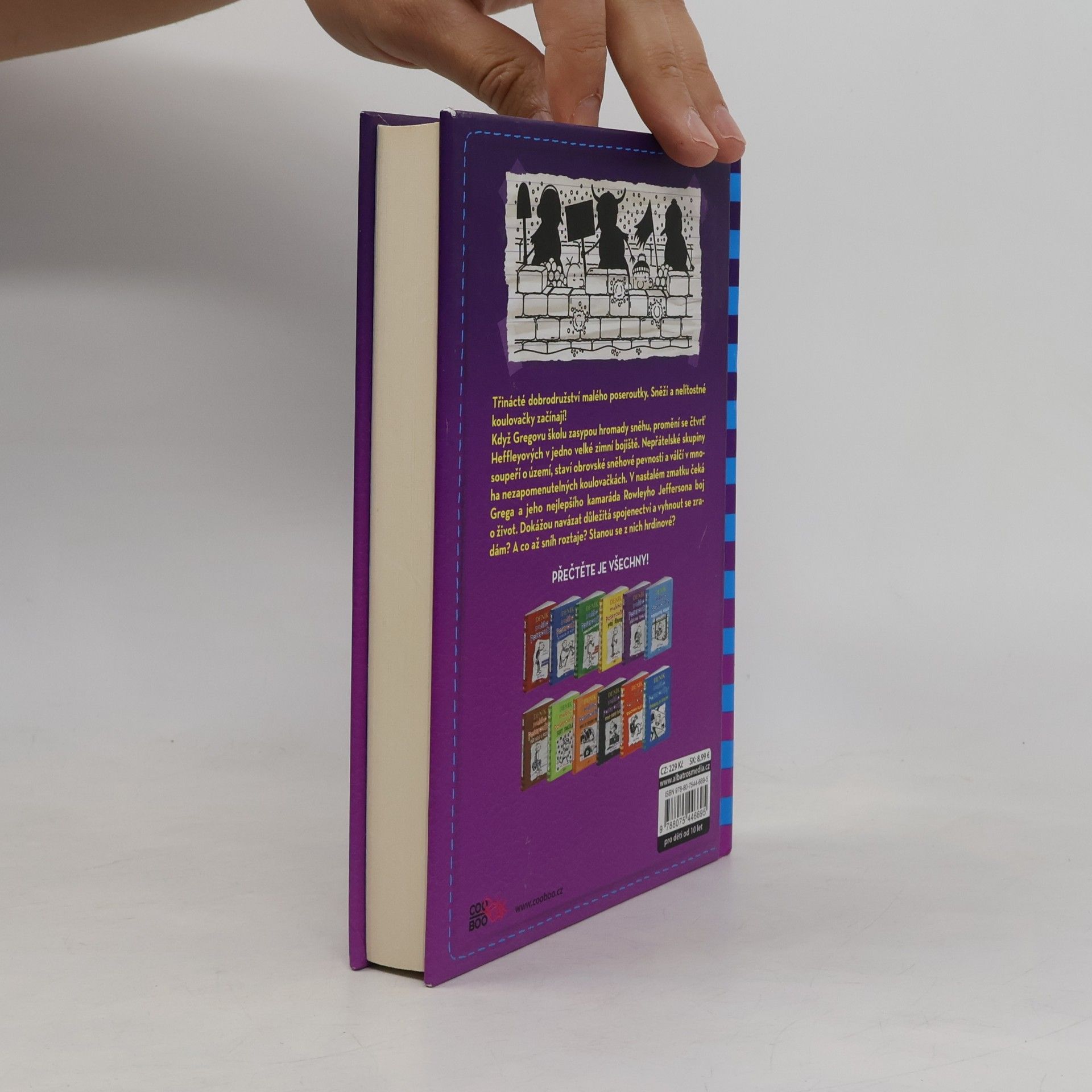 Jeff Kinney Deník malého poseroutky 13. Radosti zimy