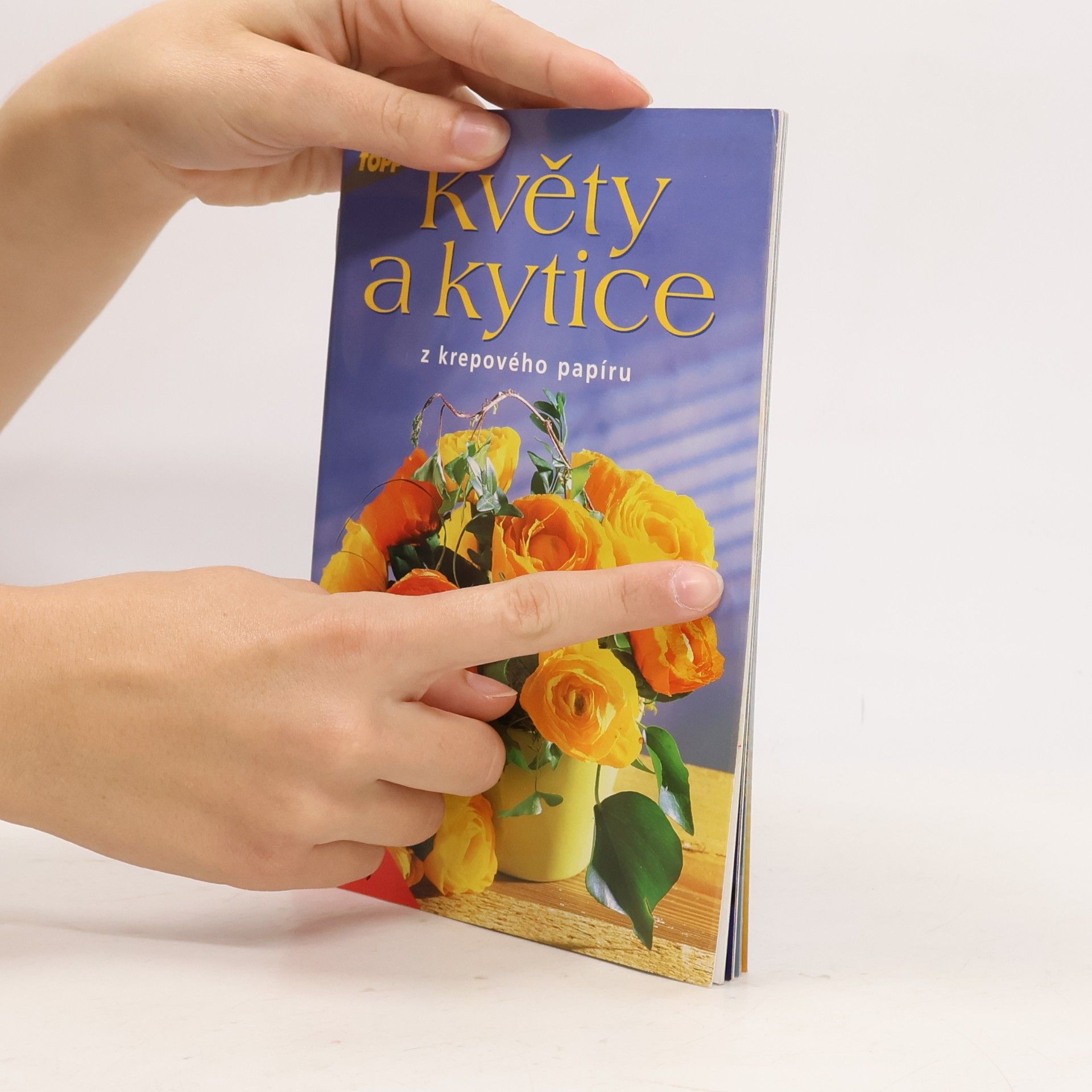 Kolektiv autorů Květy a kytice z krepového papíru