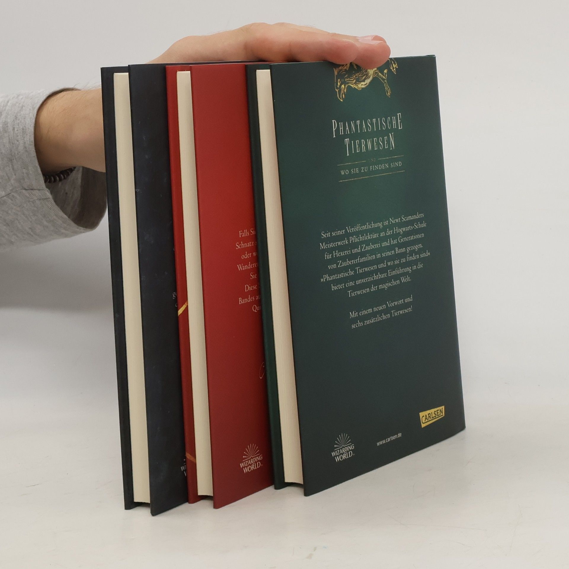 J. K. Rowling Hogwarts Schulbücher