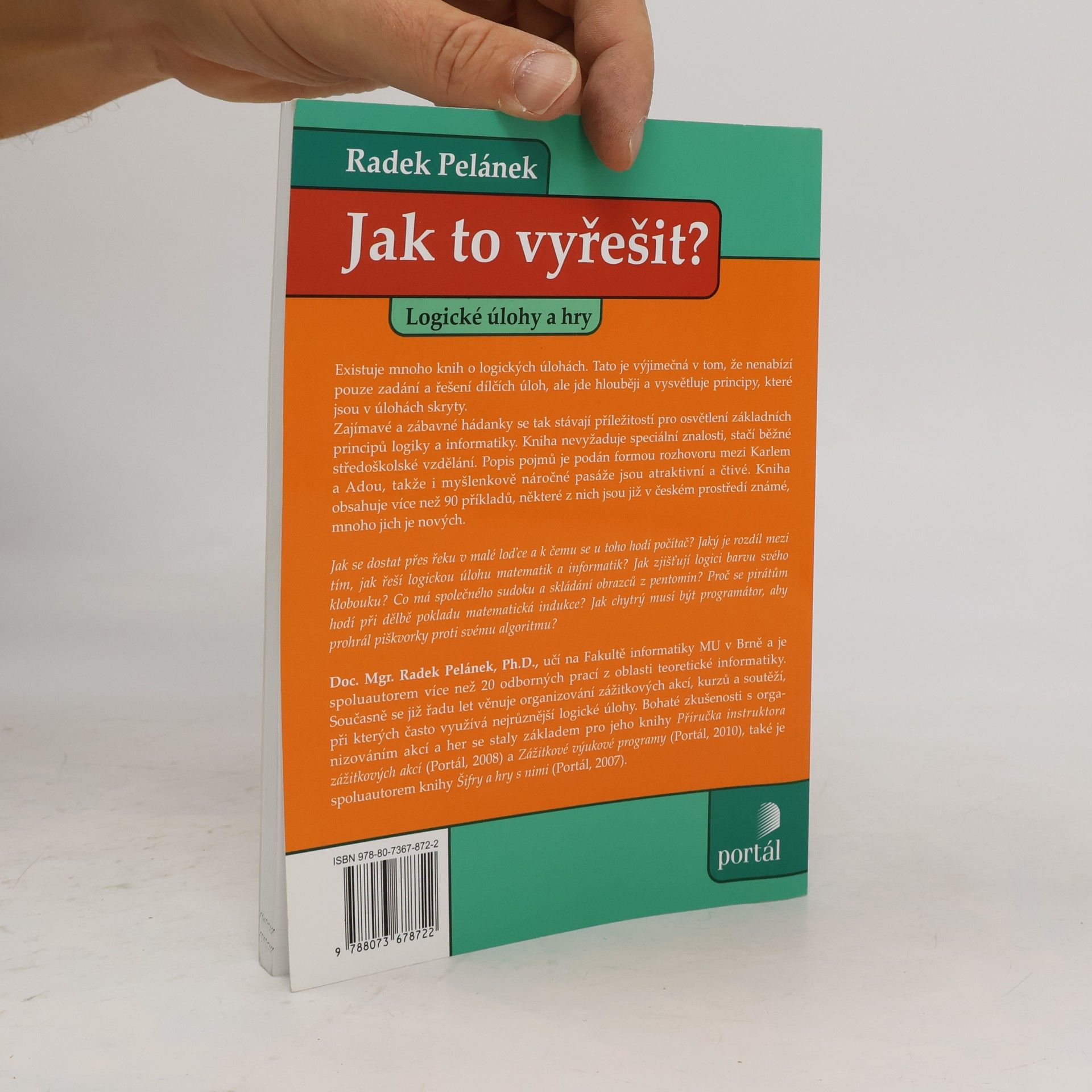 Radek Pelánek Jak to vyřešit? - Logické úlohy a hry