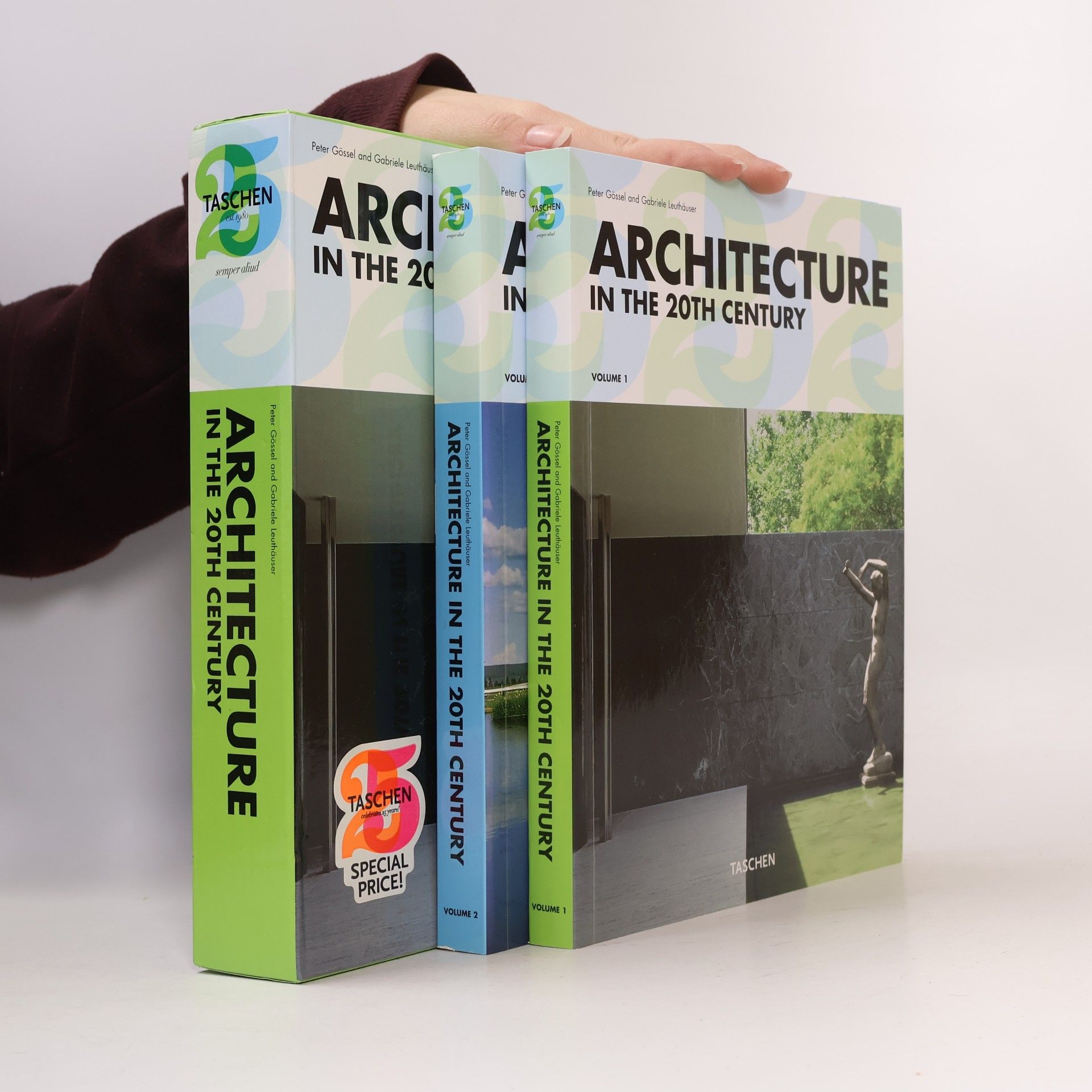 Architecture in the 20th century. Volume 1 and 2