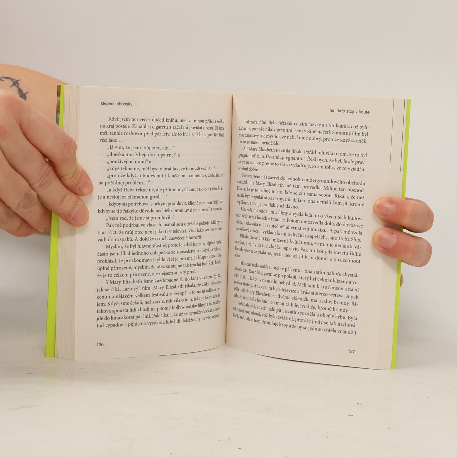 Stephen Chbosky Ten, kdo stojí v koutě
