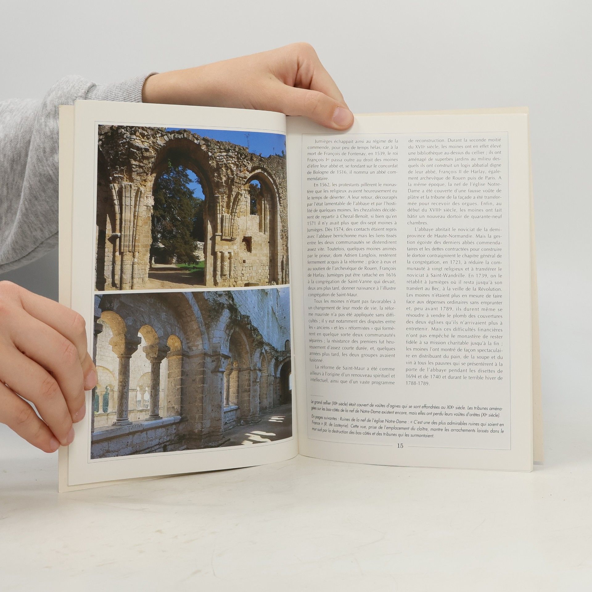 Henry Decaëns Caisse nationale des monuments historiques et des sites: Jumièges