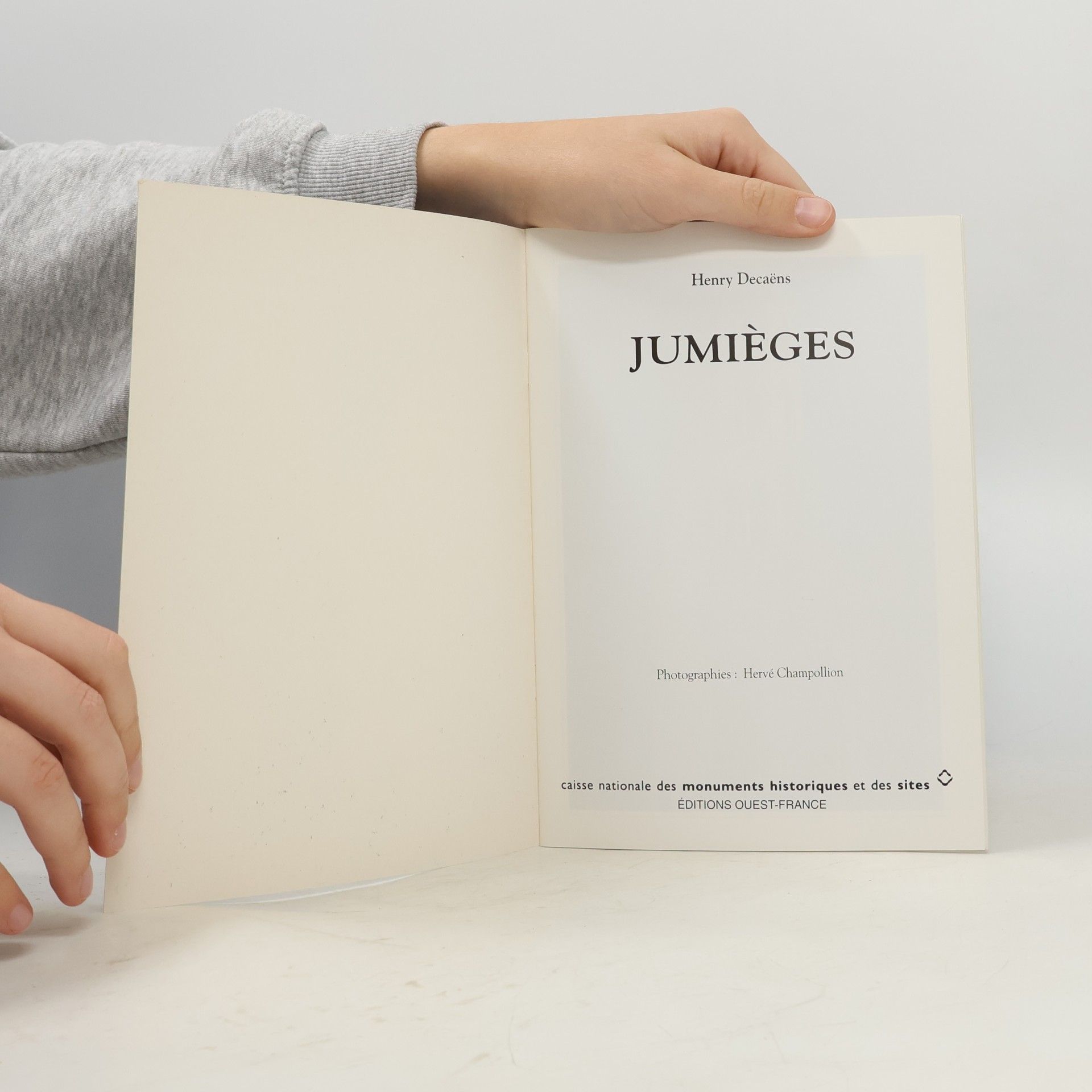 Henry Decaëns Caisse nationale des monuments historiques et des sites: Jumièges
