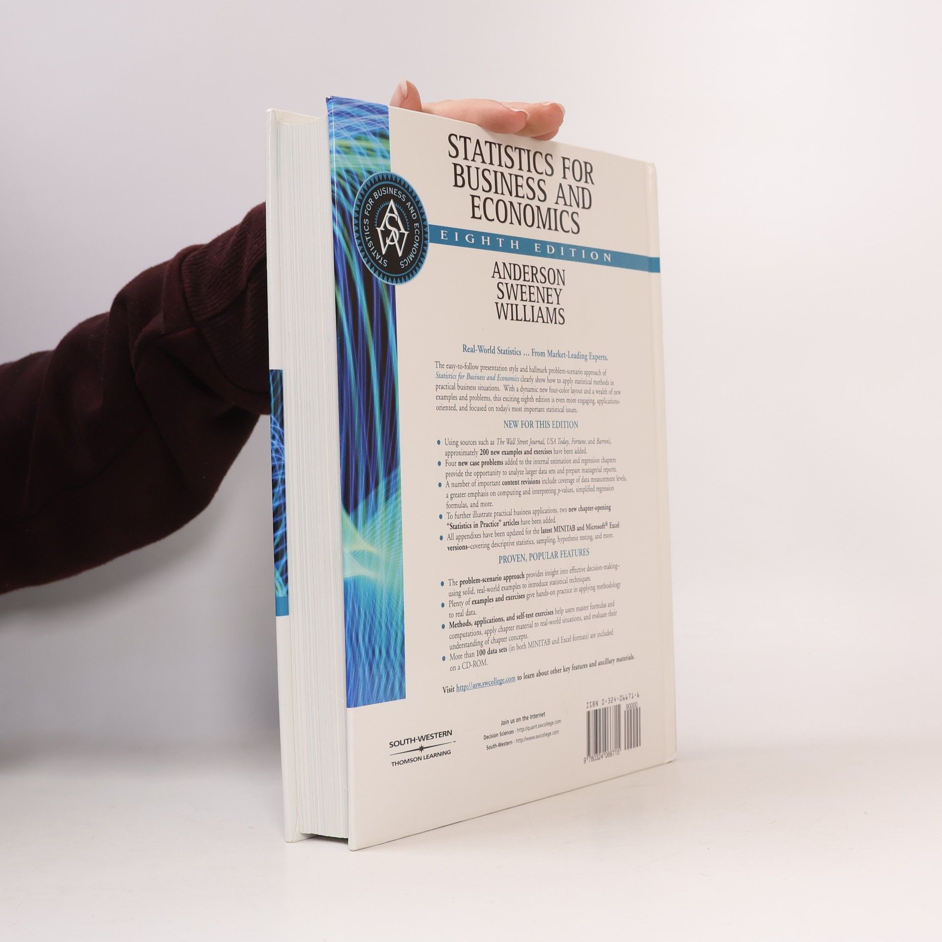 David Anderson Statistics for Business and Economics