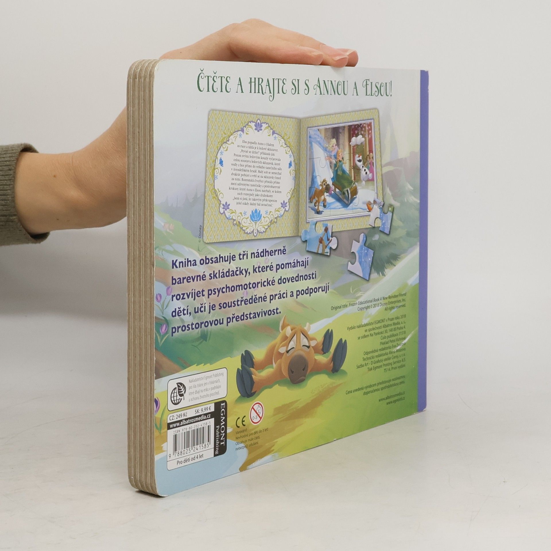 Walt Disney Ledové království - Kniha s překvapením