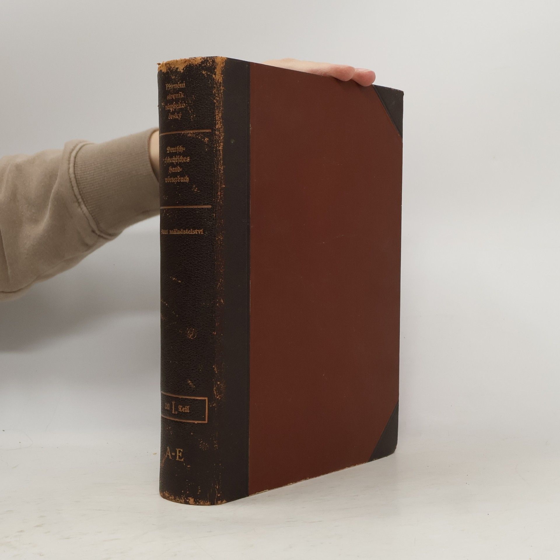 Kolektiv autorů Příruční slovník německo-český / Deutsch-tschechisches Handwörterbuch 1. A-E